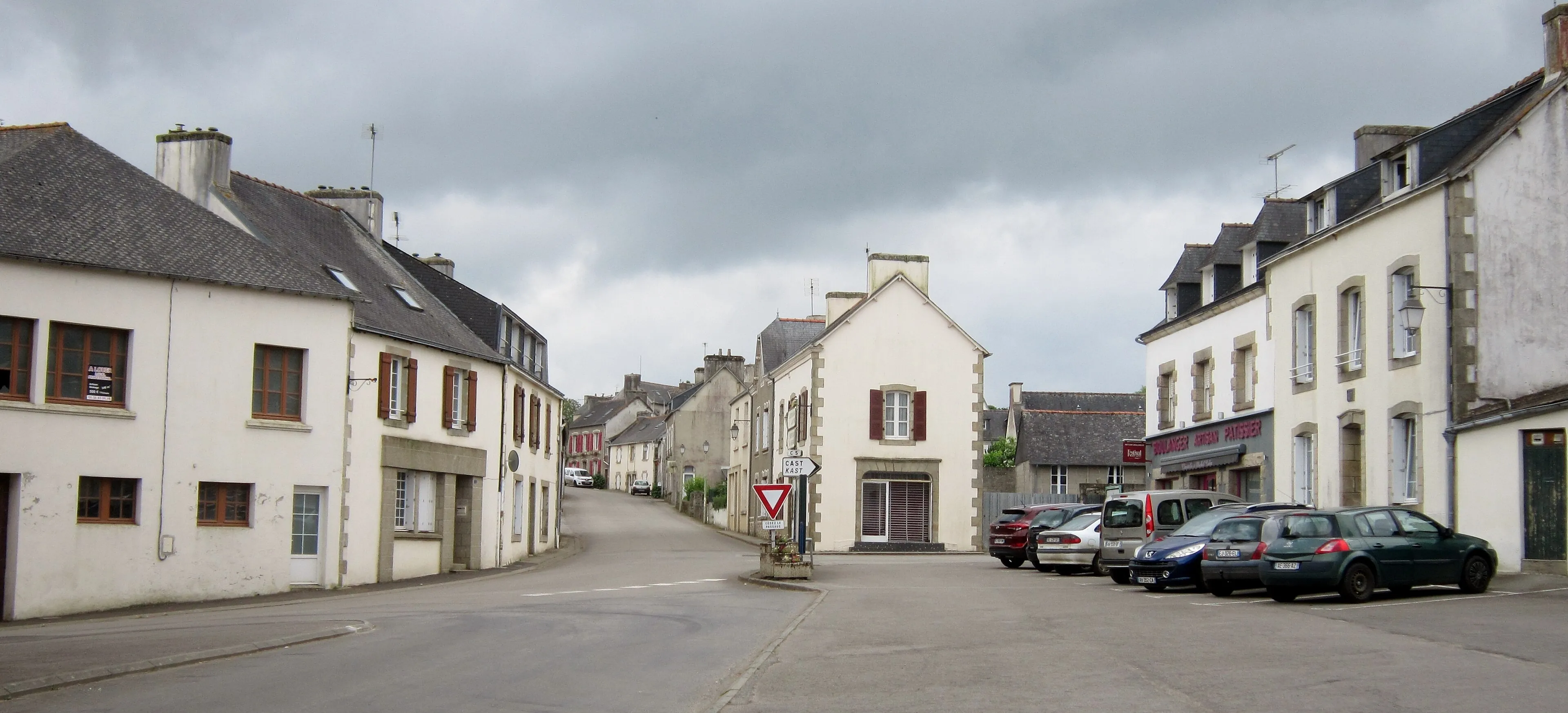 Vue de Quéménéven