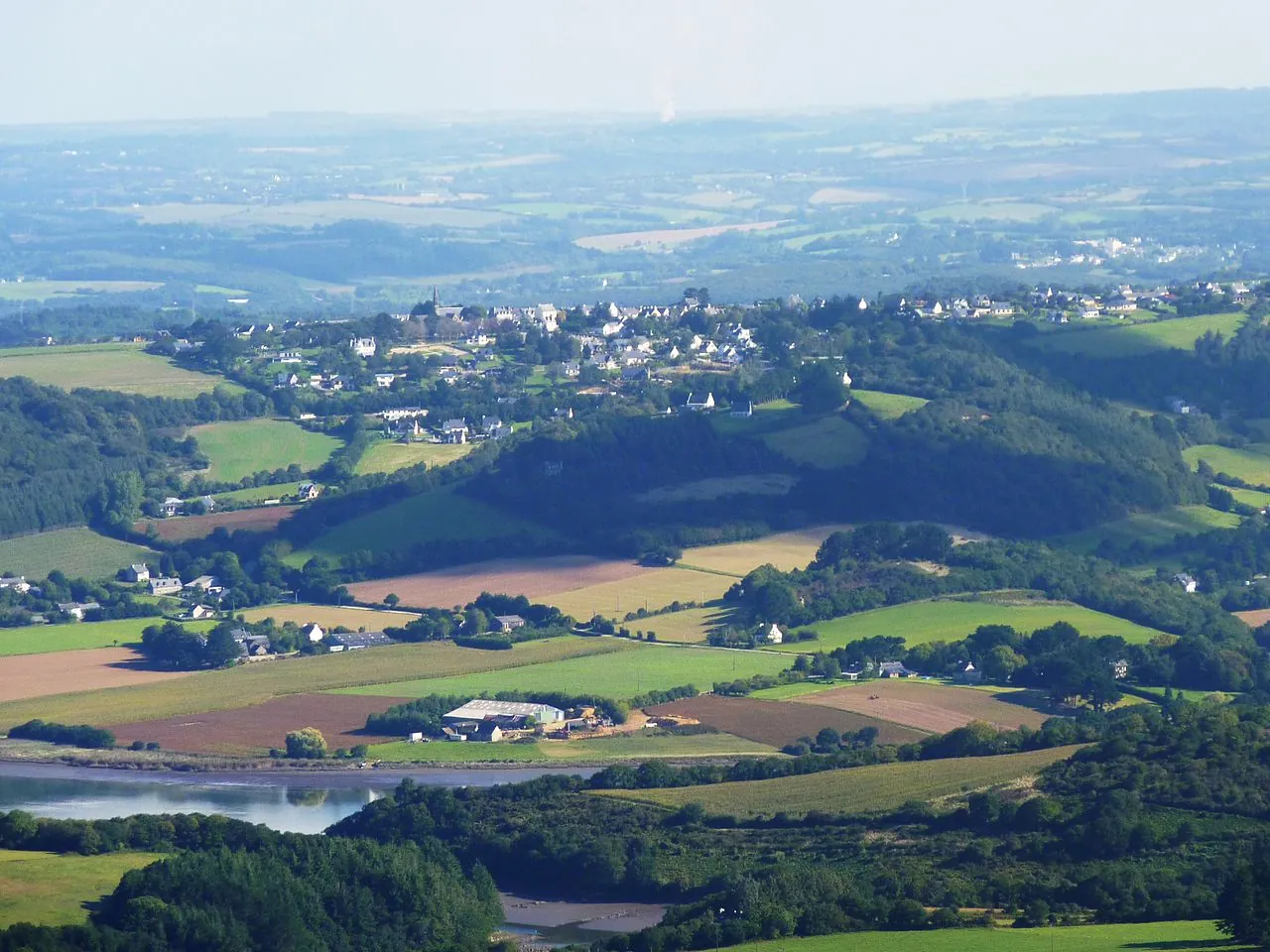Vue de Rosnoën