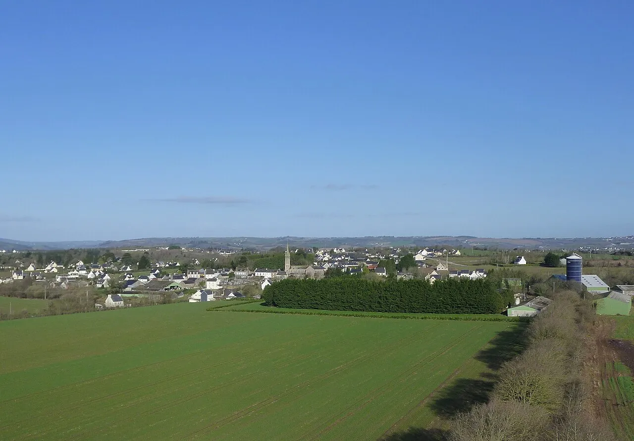 Vue de Saint-Ségal