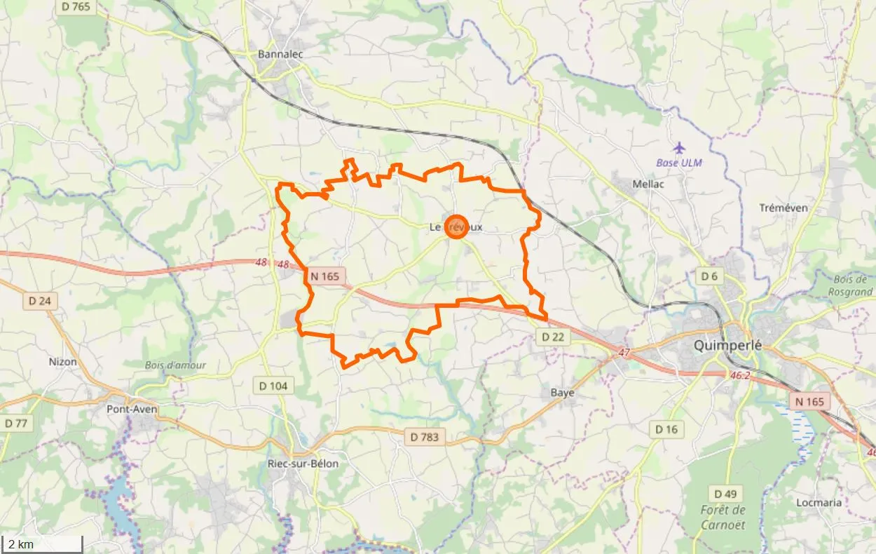Vue de Le Trévoux