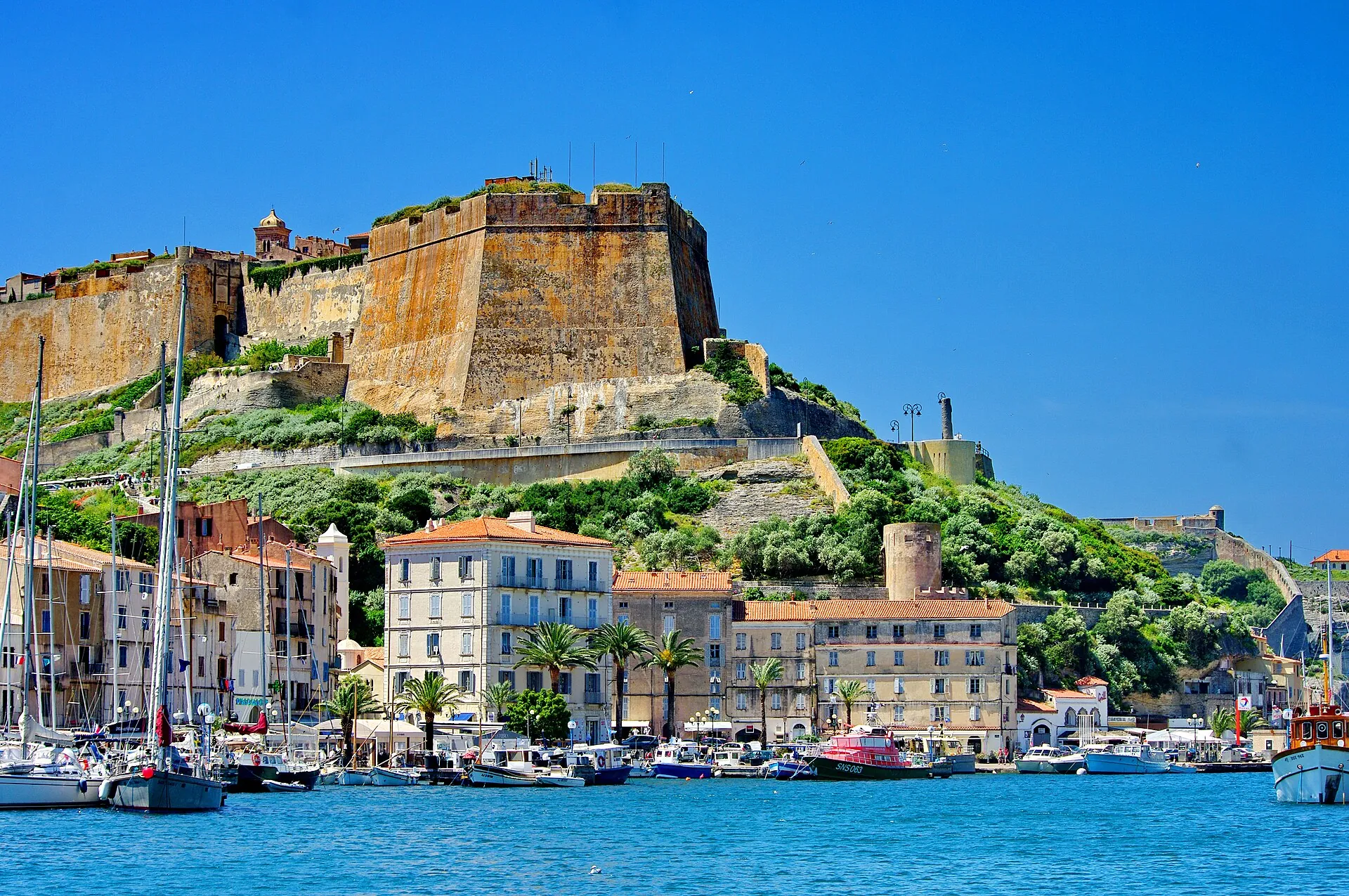 Vue de Bonifacio