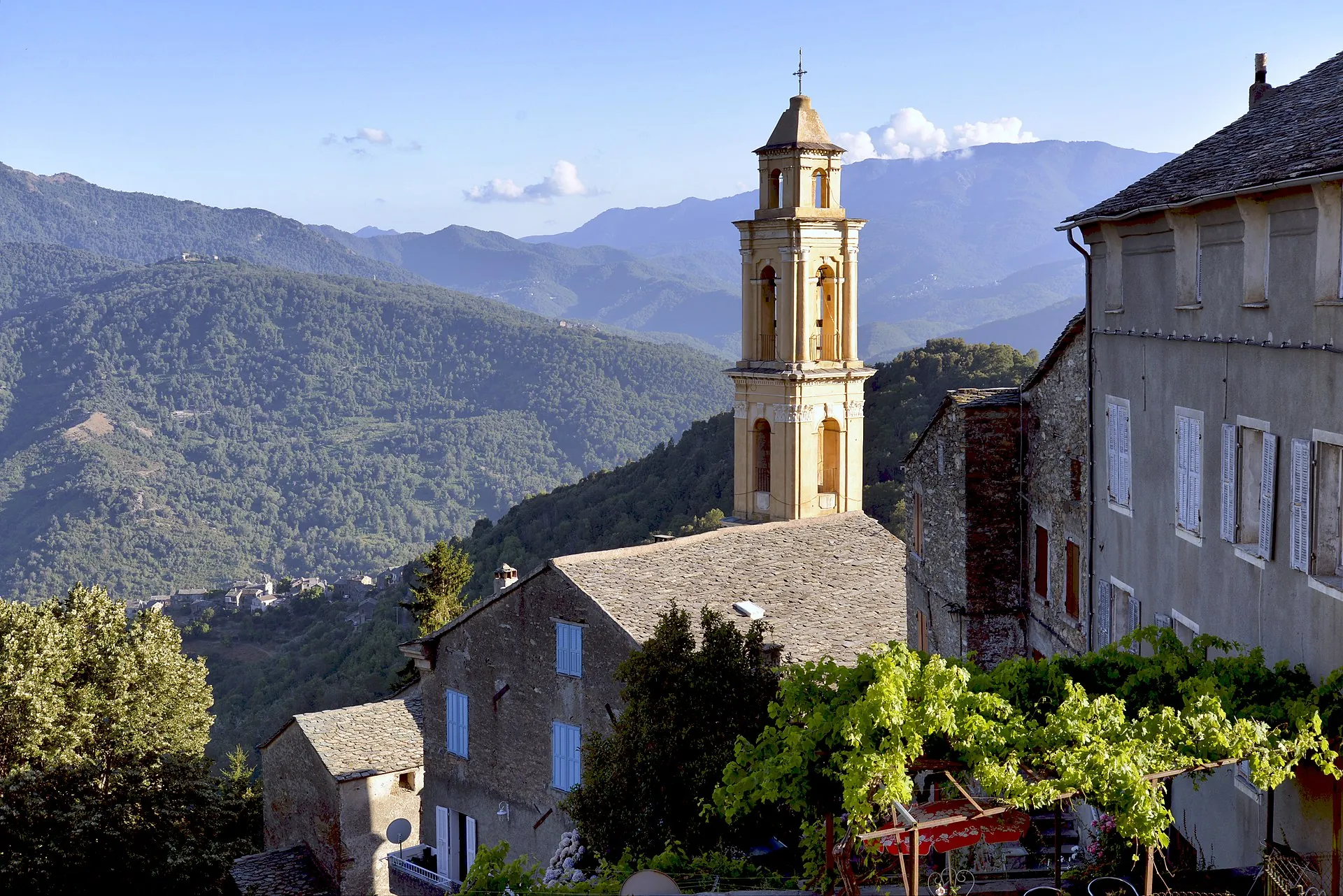Vue de Penta-di-Casinca