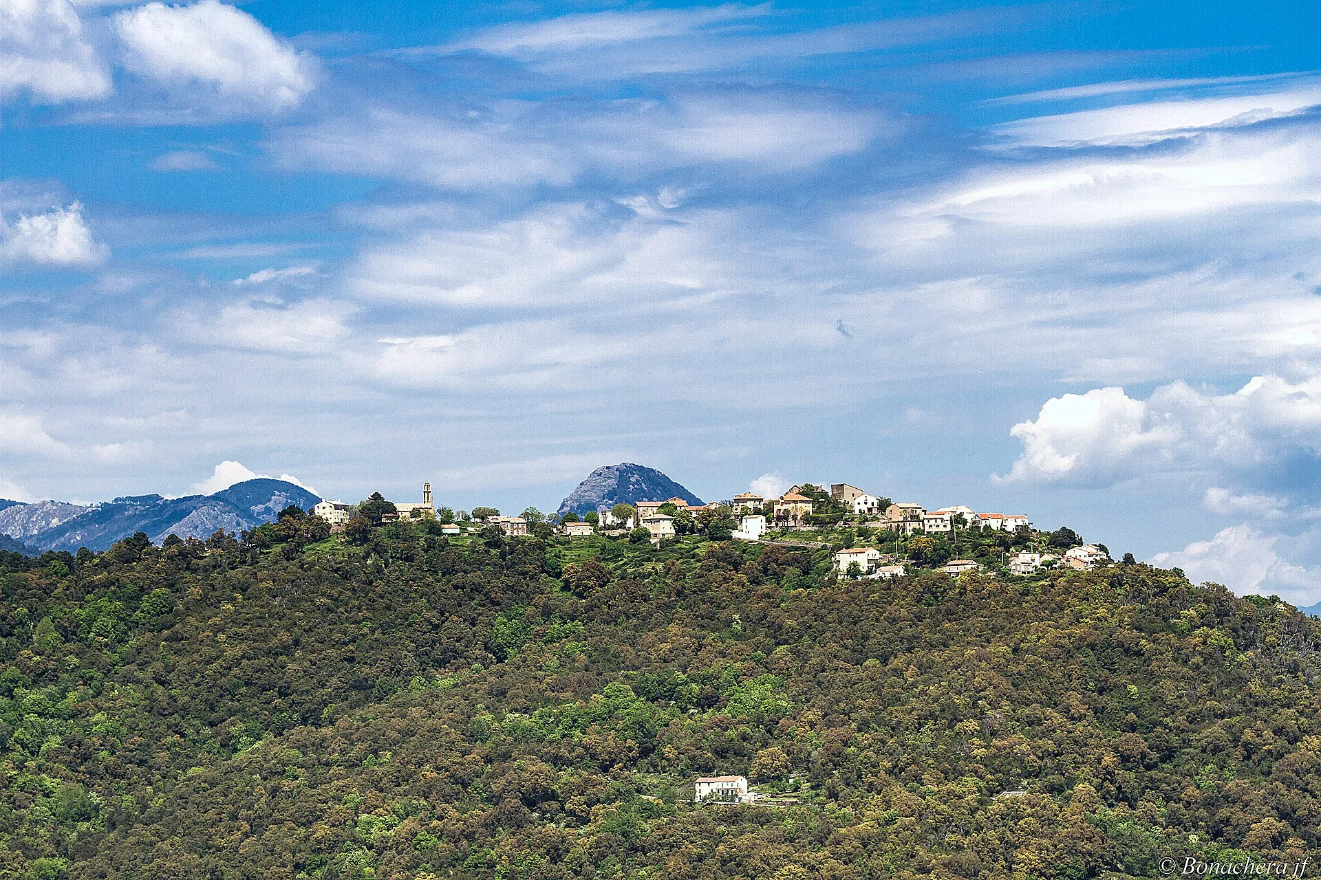 Vue de Prunelli-di-Fiumorbo