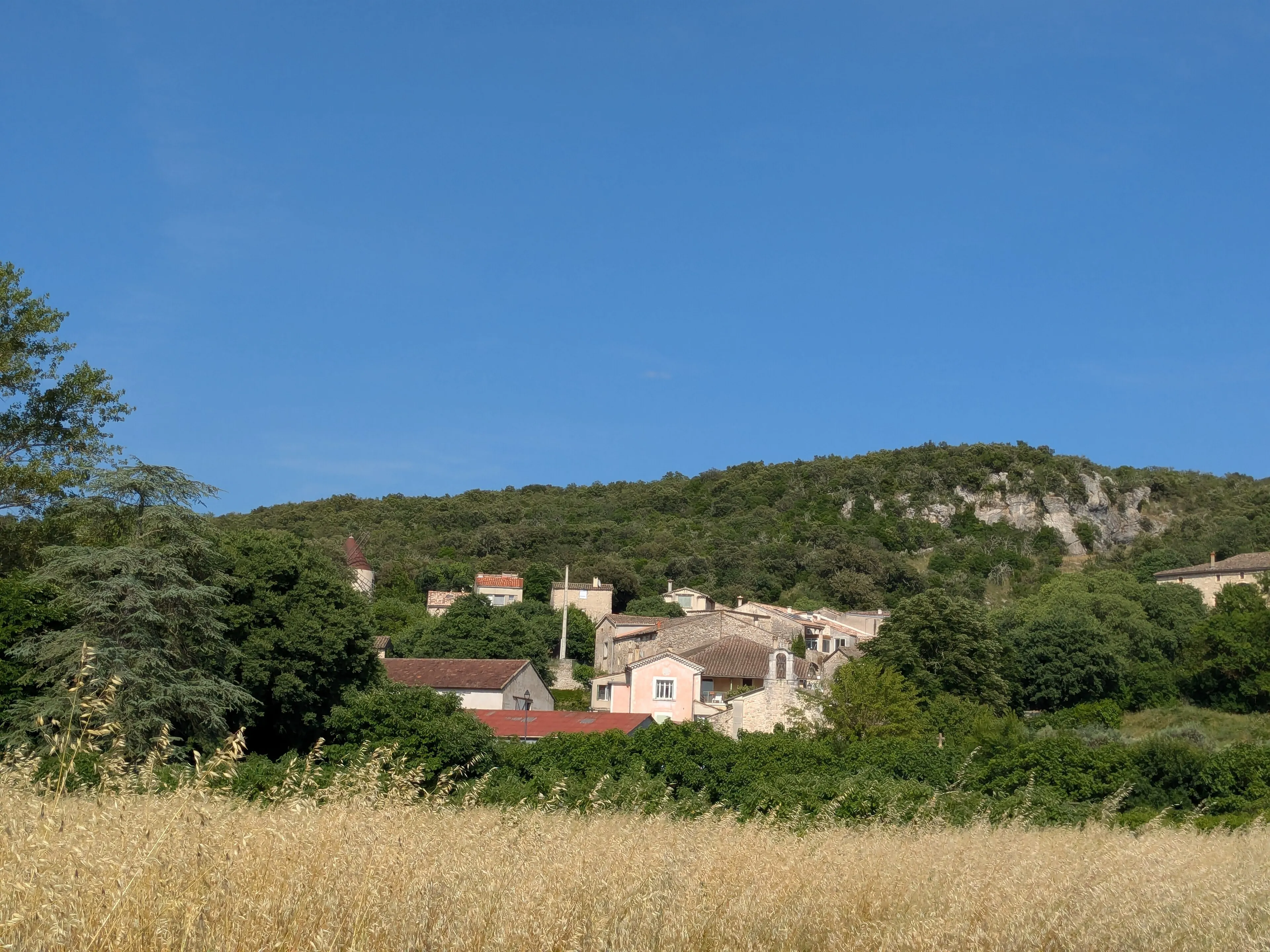 Vue de Allègre-les-Fumades