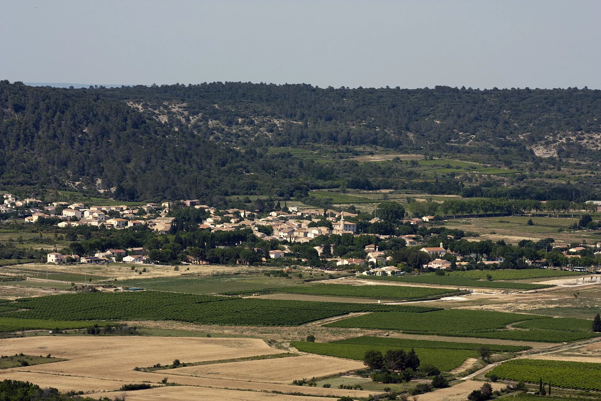 Vue de Calvisson