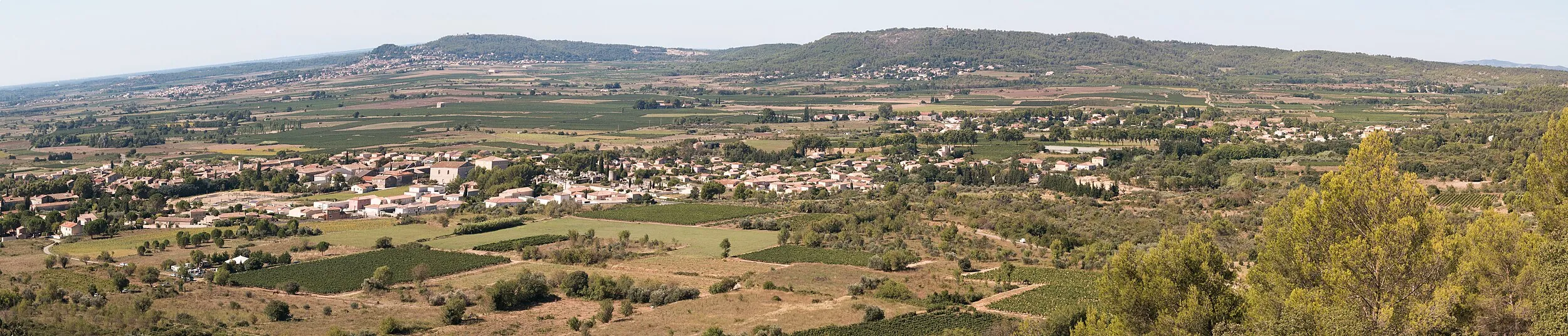 Vue de Clarensac