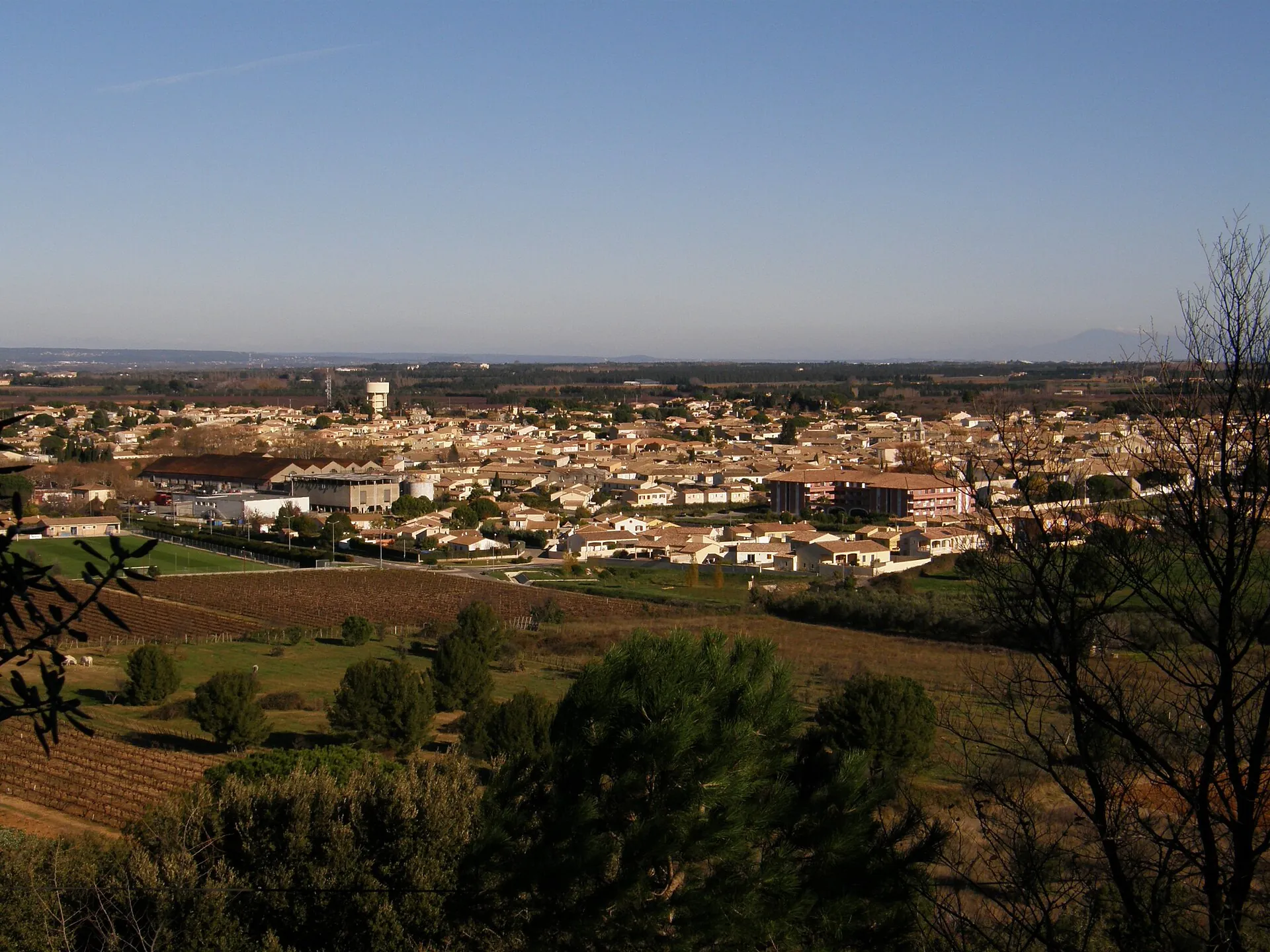 Vue de Milhaud