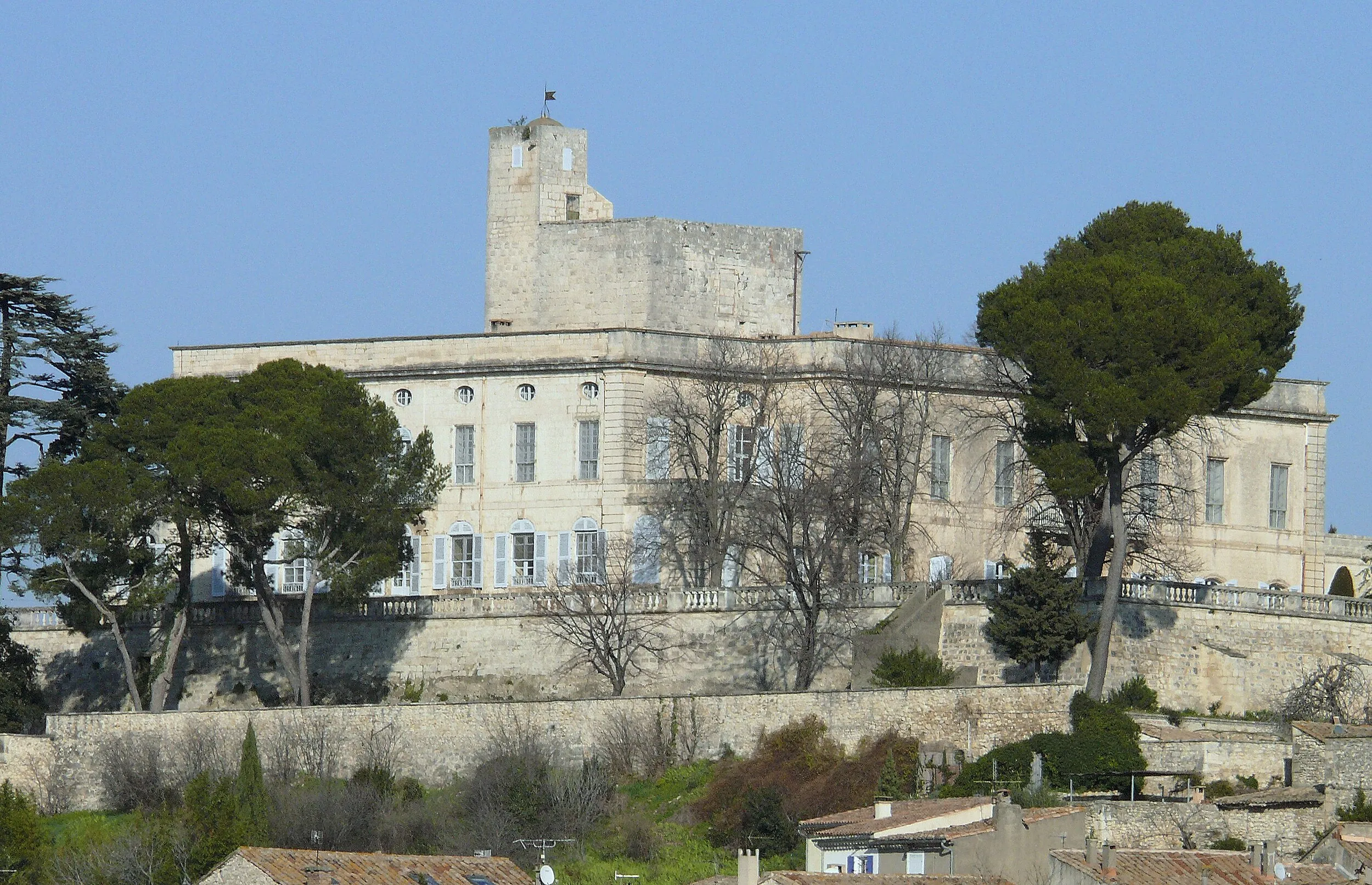 Vue de Montfrin