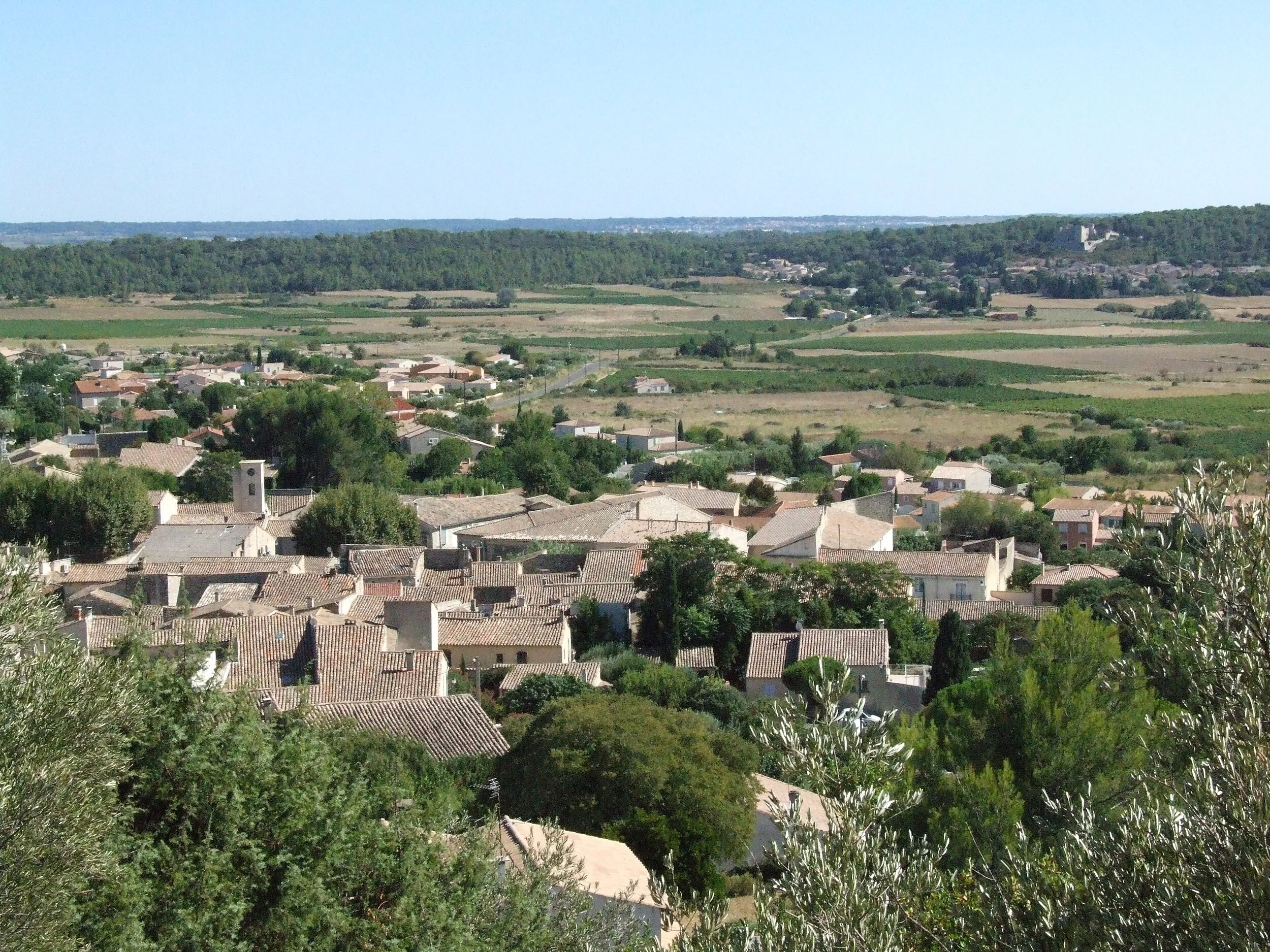 Vue de Nages-et-Solorgues