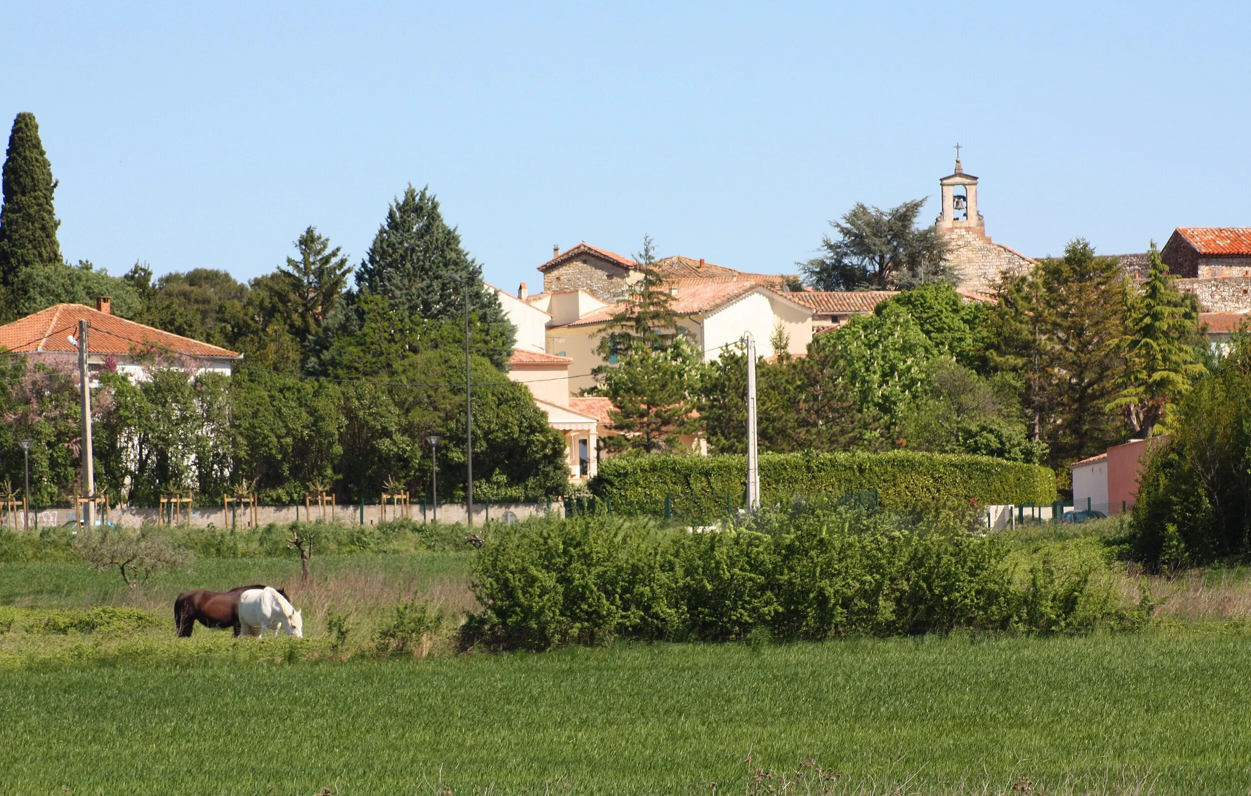 Vue de Saint-Hilaire-de-Brethmas