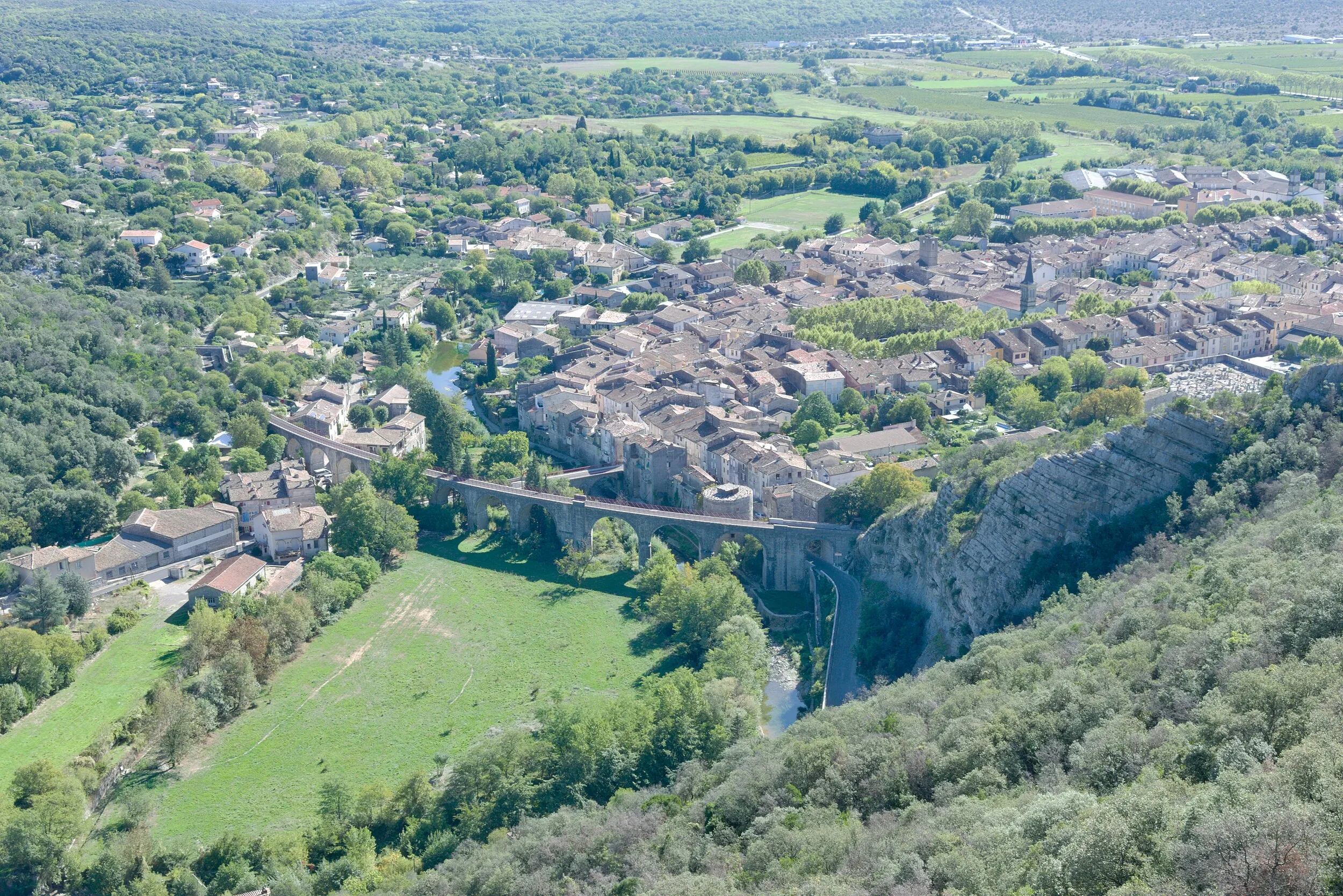 Vue de Saint-Hippolyte-du-Fort