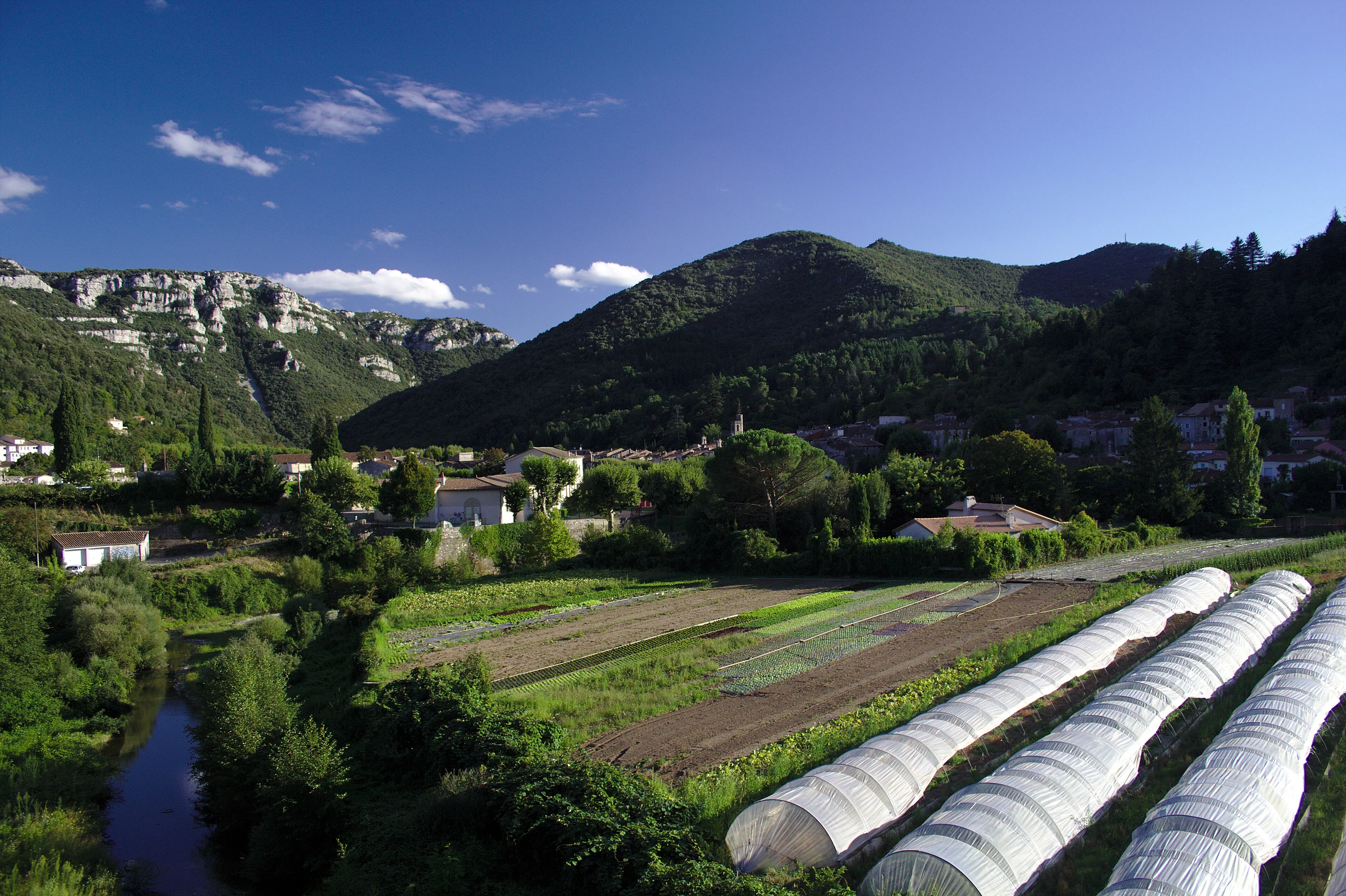 Vue de Sumène