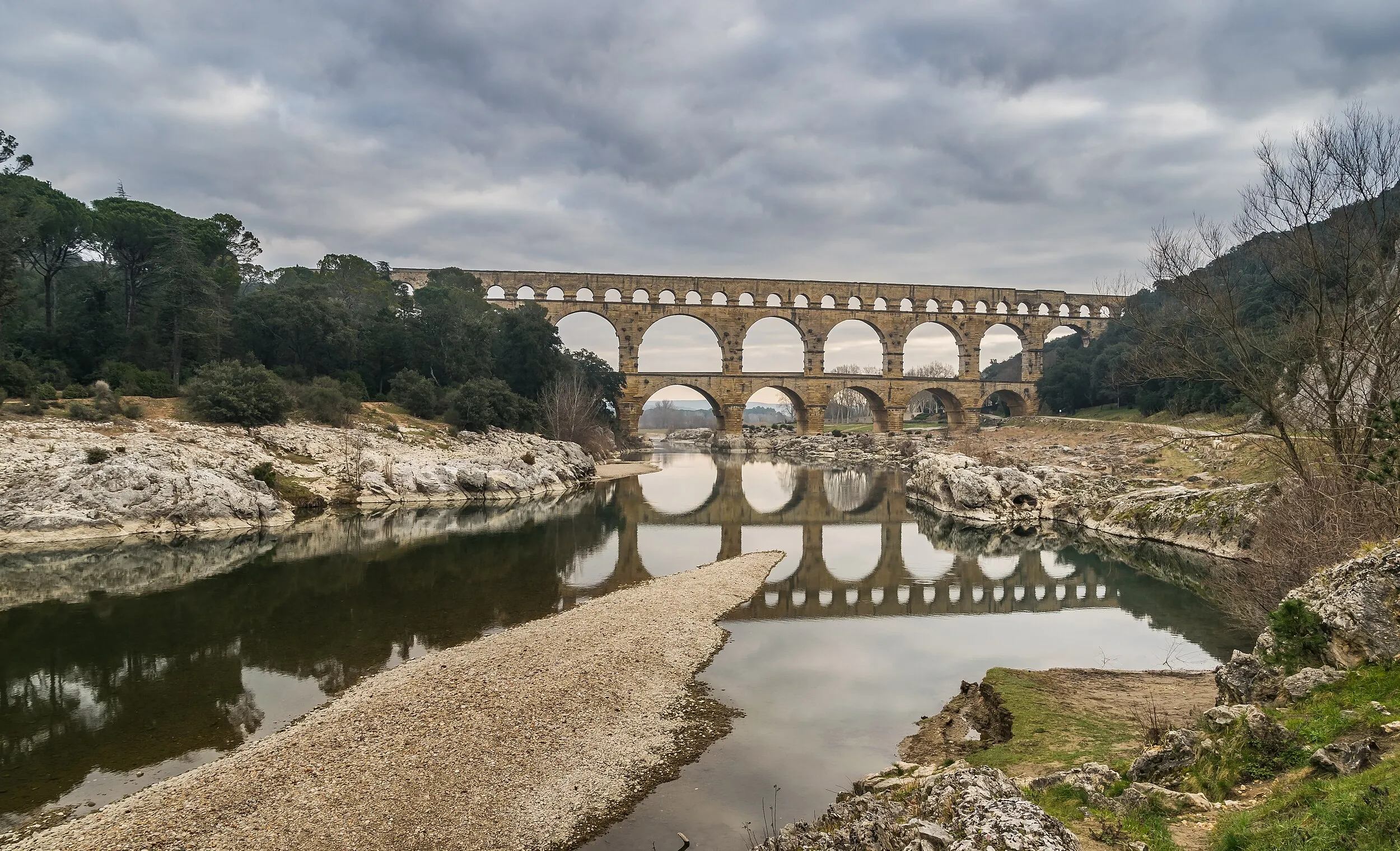 Vue de Vers-Pont-du-Gard