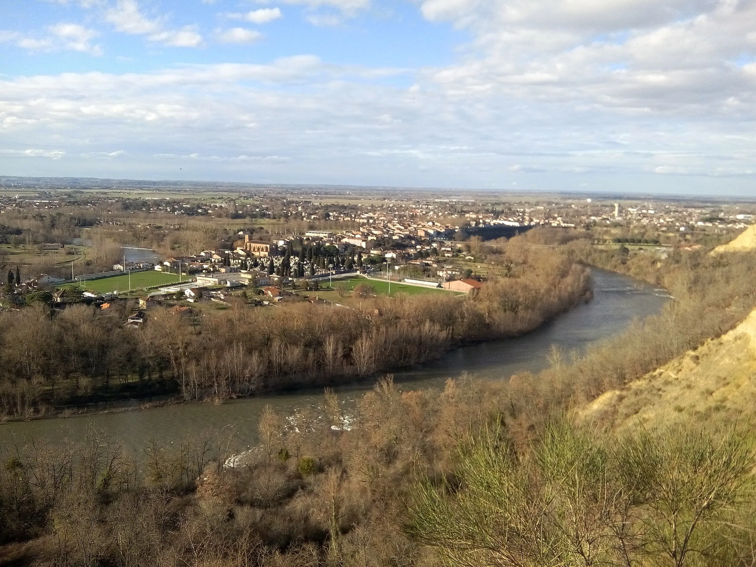 Vue de Carbonne