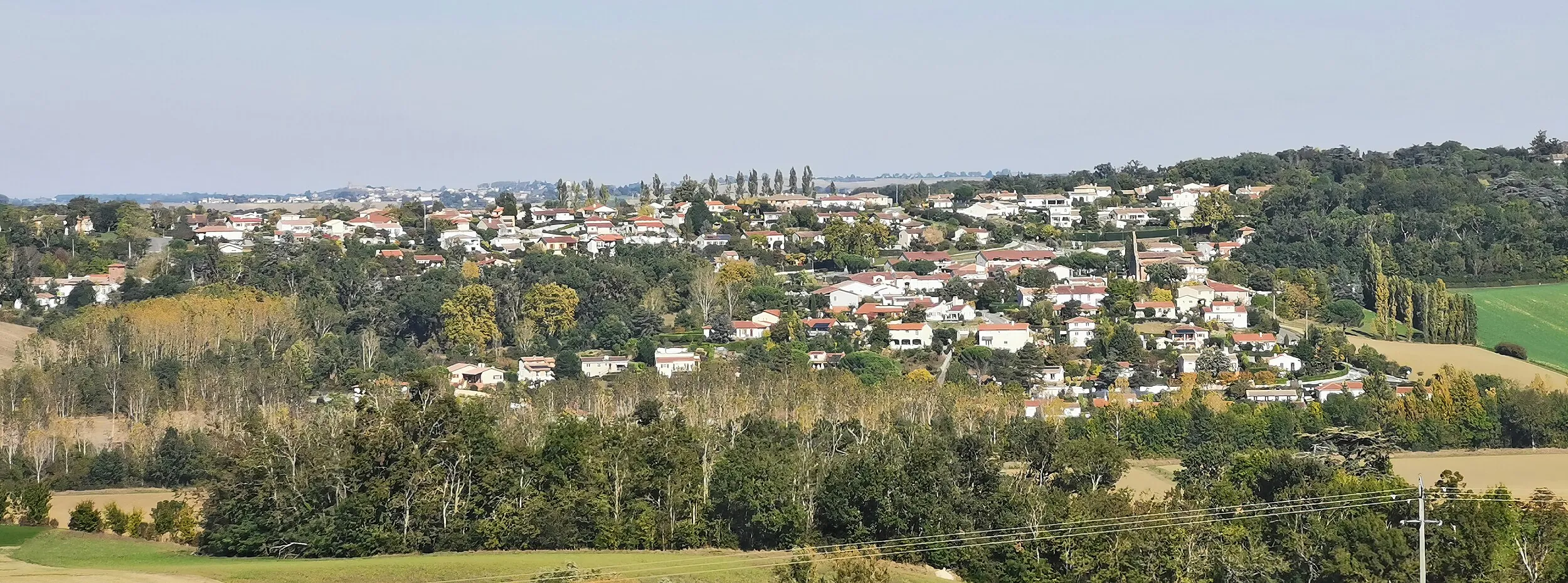 Vue de Drémil-Lafage