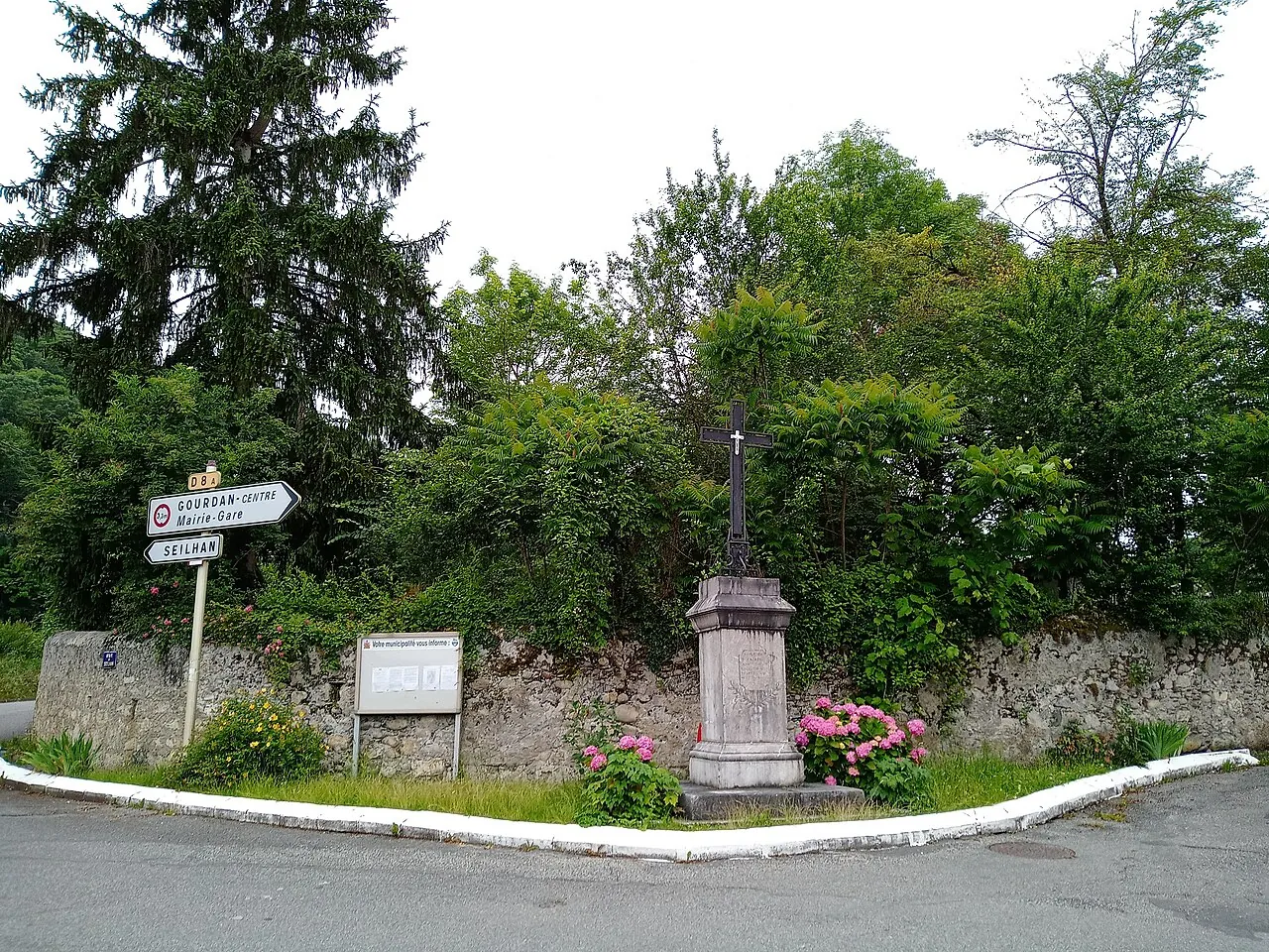 Vue de Gourdan-Polignan