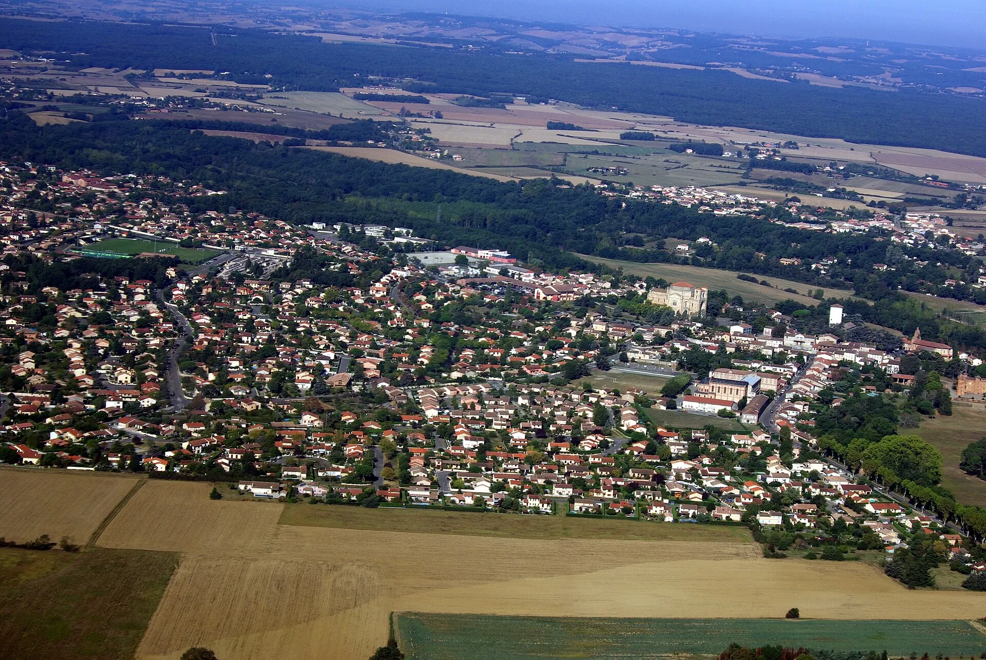 Vue de Pibrac
