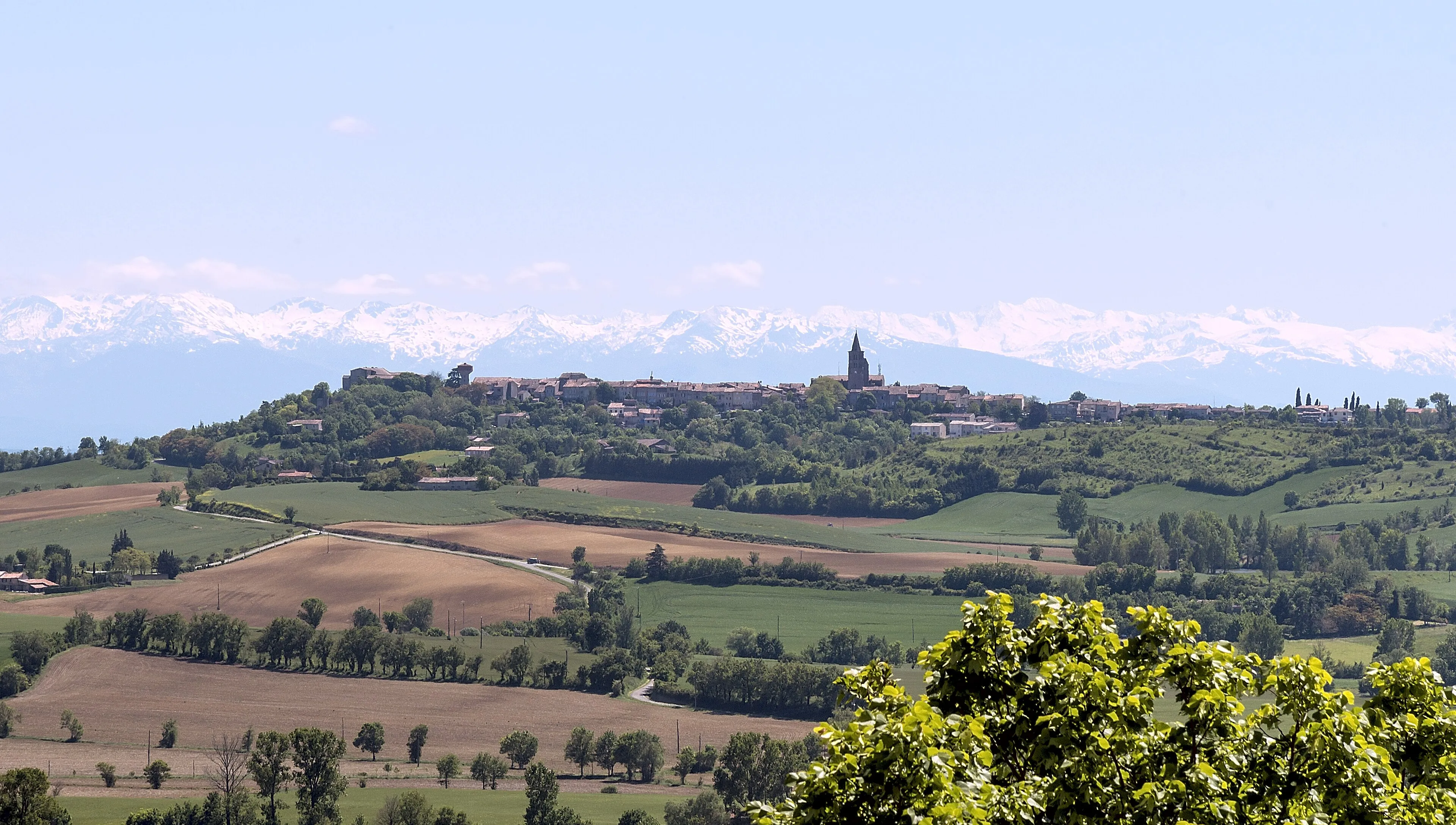 Vue de Saint-Félix-Lauragais