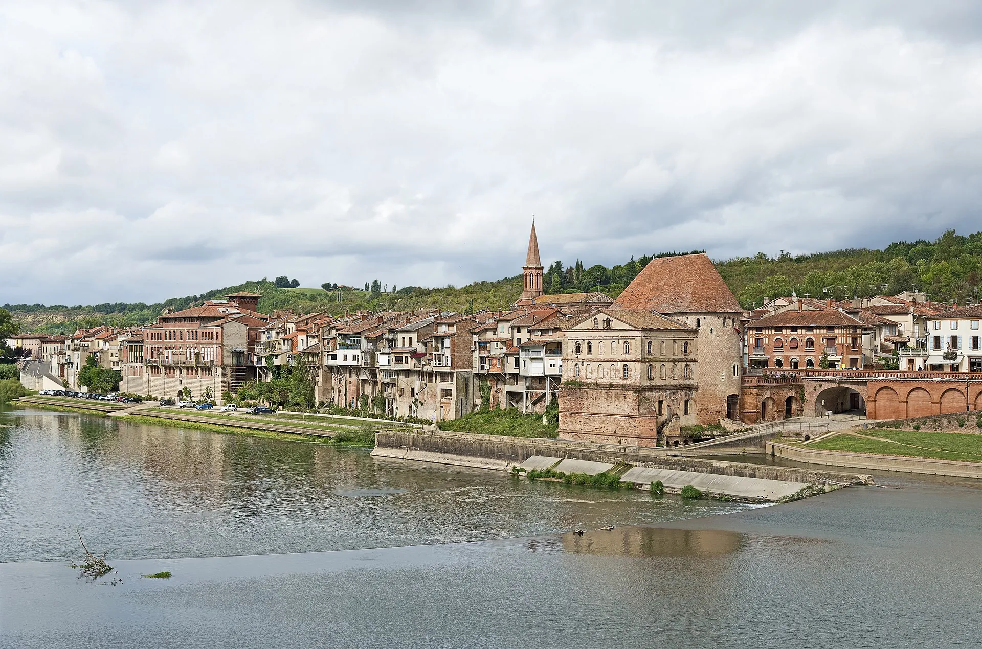 Vue de Villemur-sur-Tarn