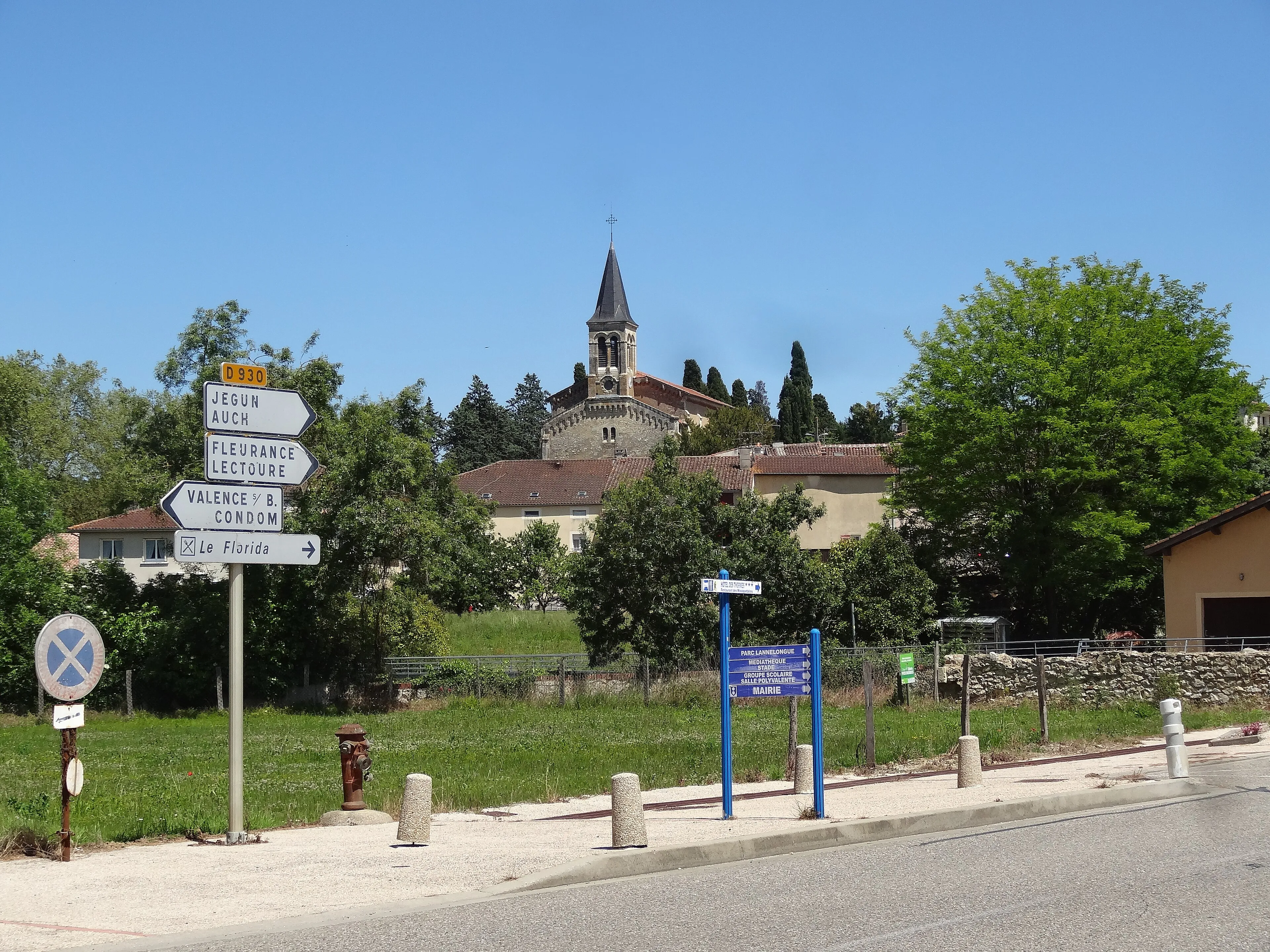 Vue de Castéra-Verduzan