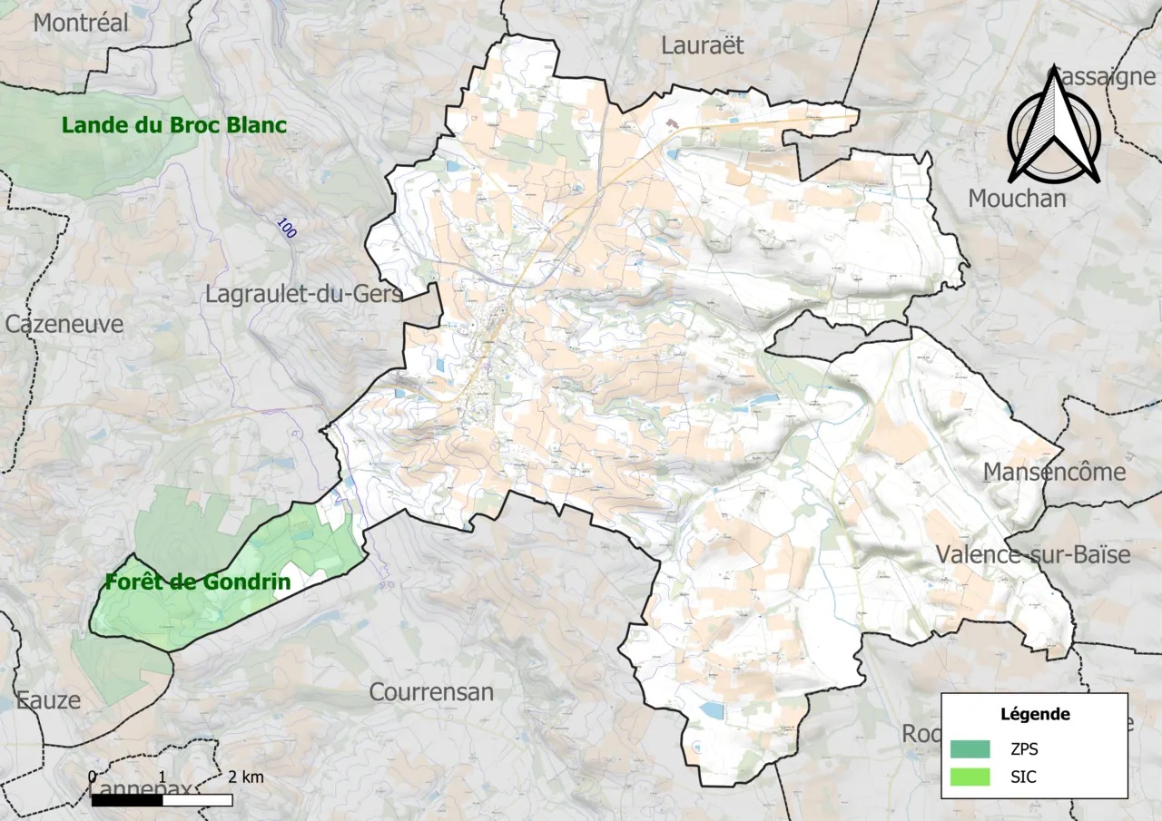 Vue de Gondrin