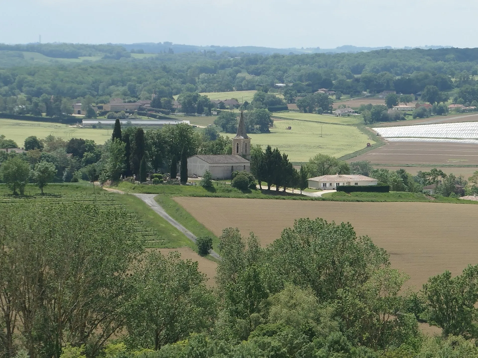 Vue de Vic-Fezensac