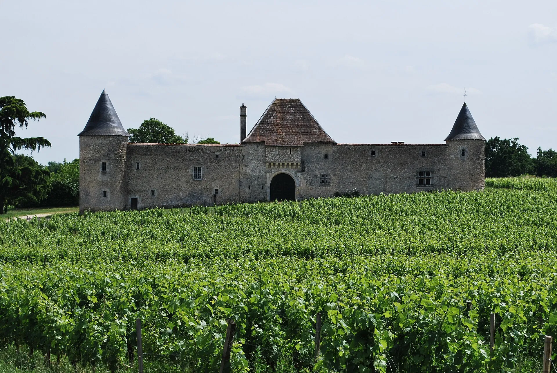 Vue de Cadaujac