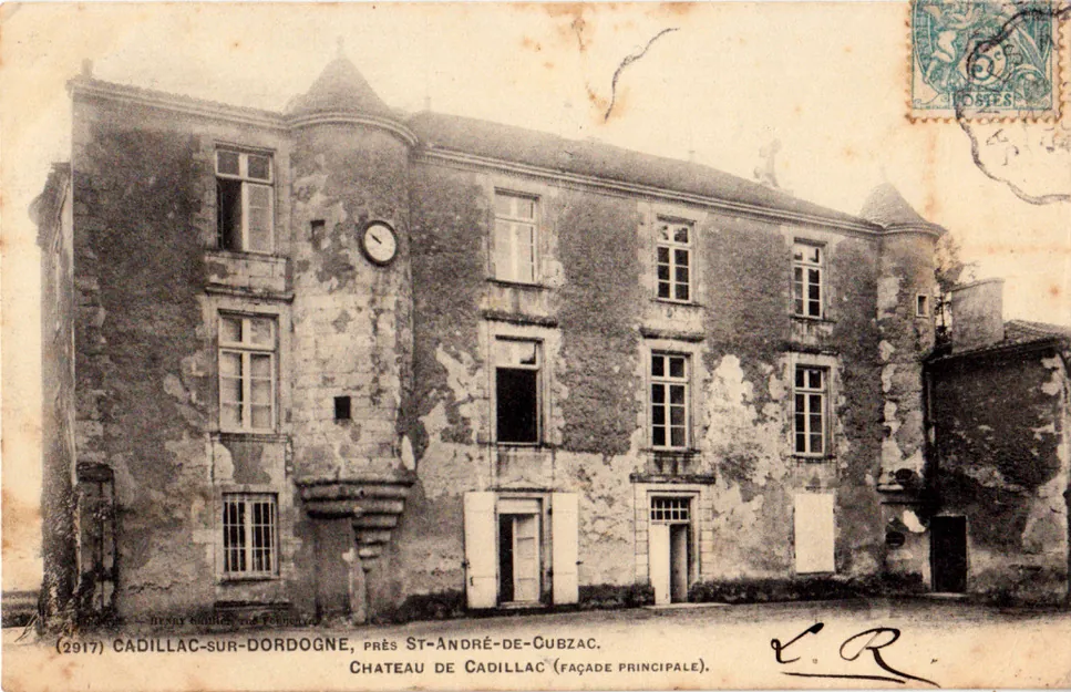 Vue de Cadillac-en-Fronsadais