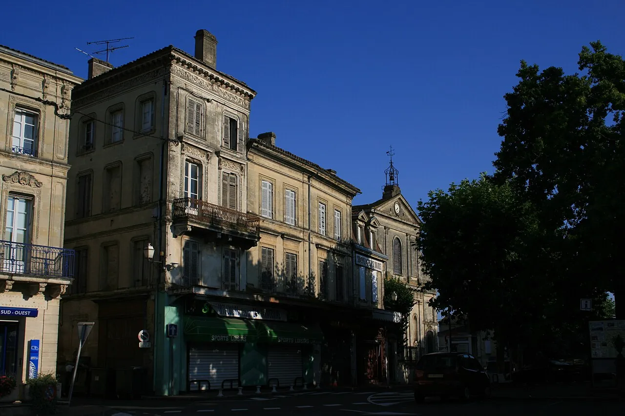 Vue de Castillon-la-Bataille