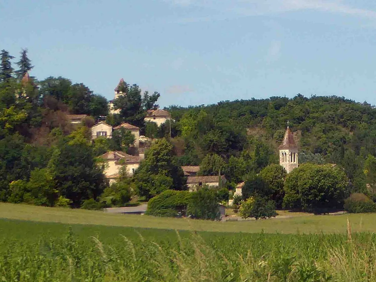 Vue de Cézac