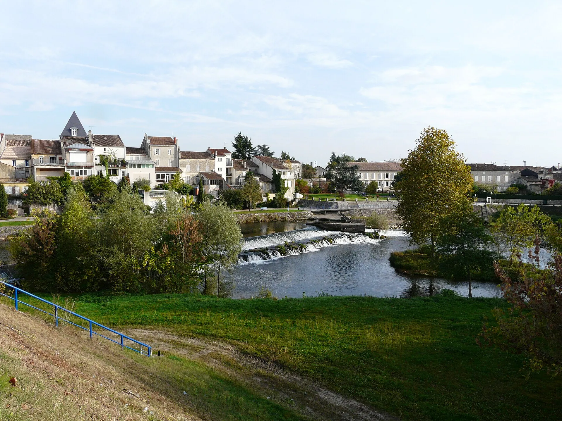 Vue de Coutras
