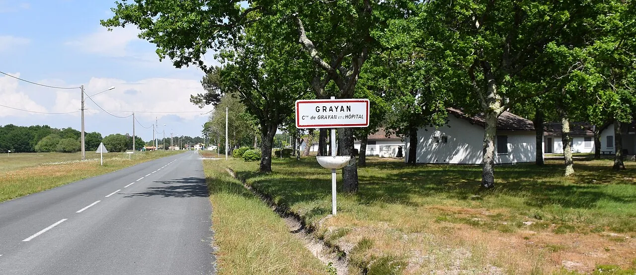 Vue de Grayan-et-l'Hôpital
