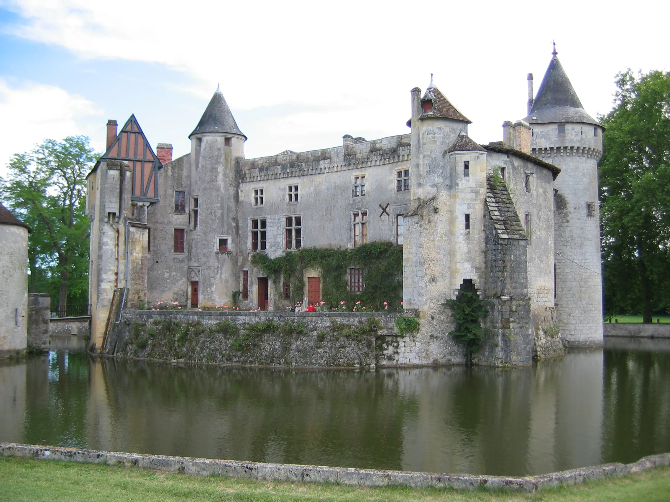 Vue de La Brède