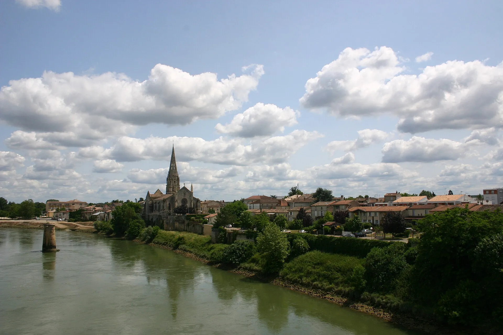 Vue de Langon