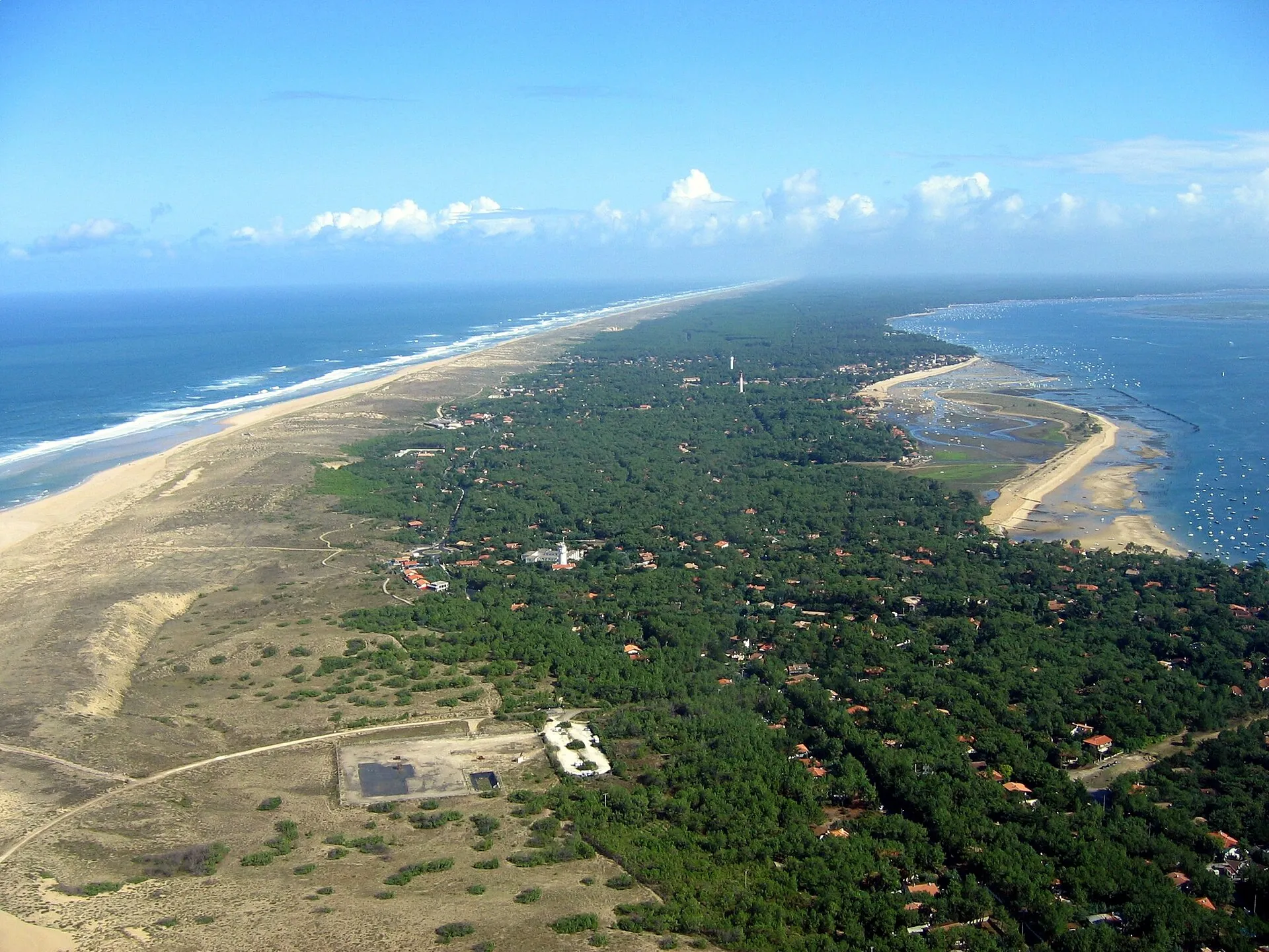 Vue de Lège-Cap-Ferret