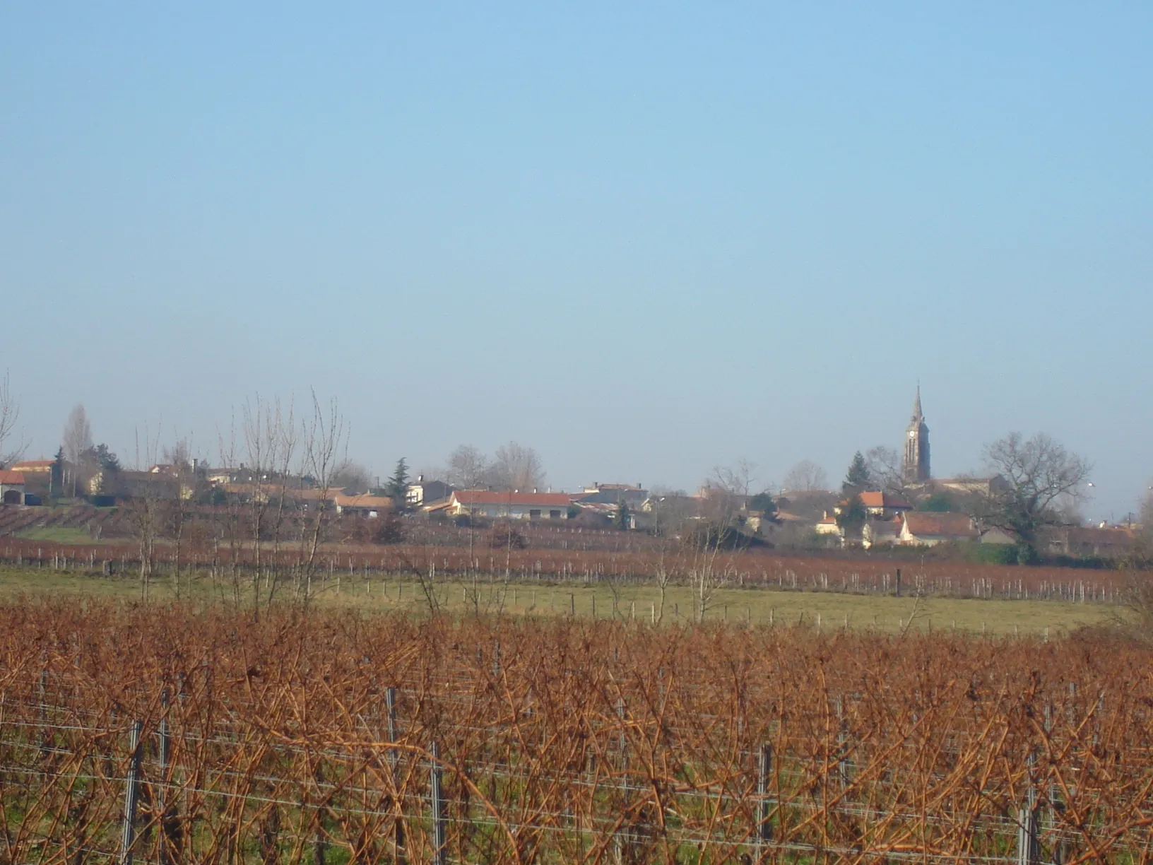 Vue de Pugnac
