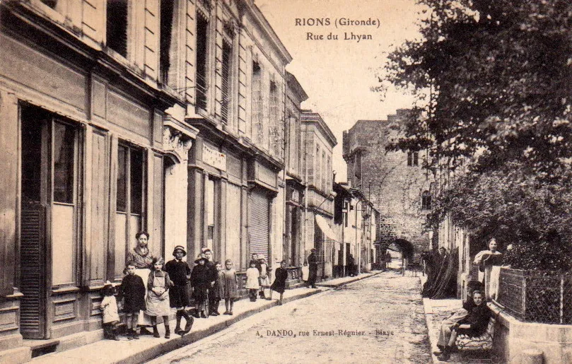 Vue de Rions