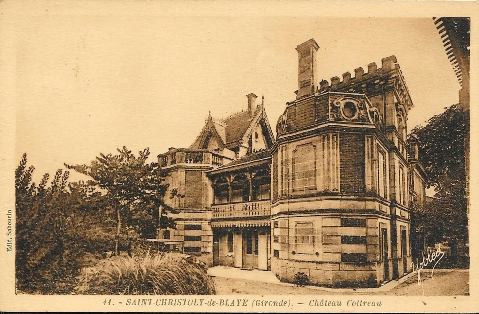 Vue de Saint-Christoly-de-Blaye