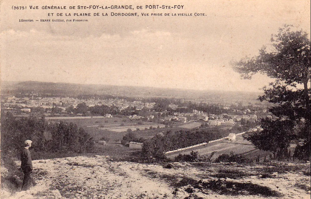 Vue de Sainte-Foy-la-Grande