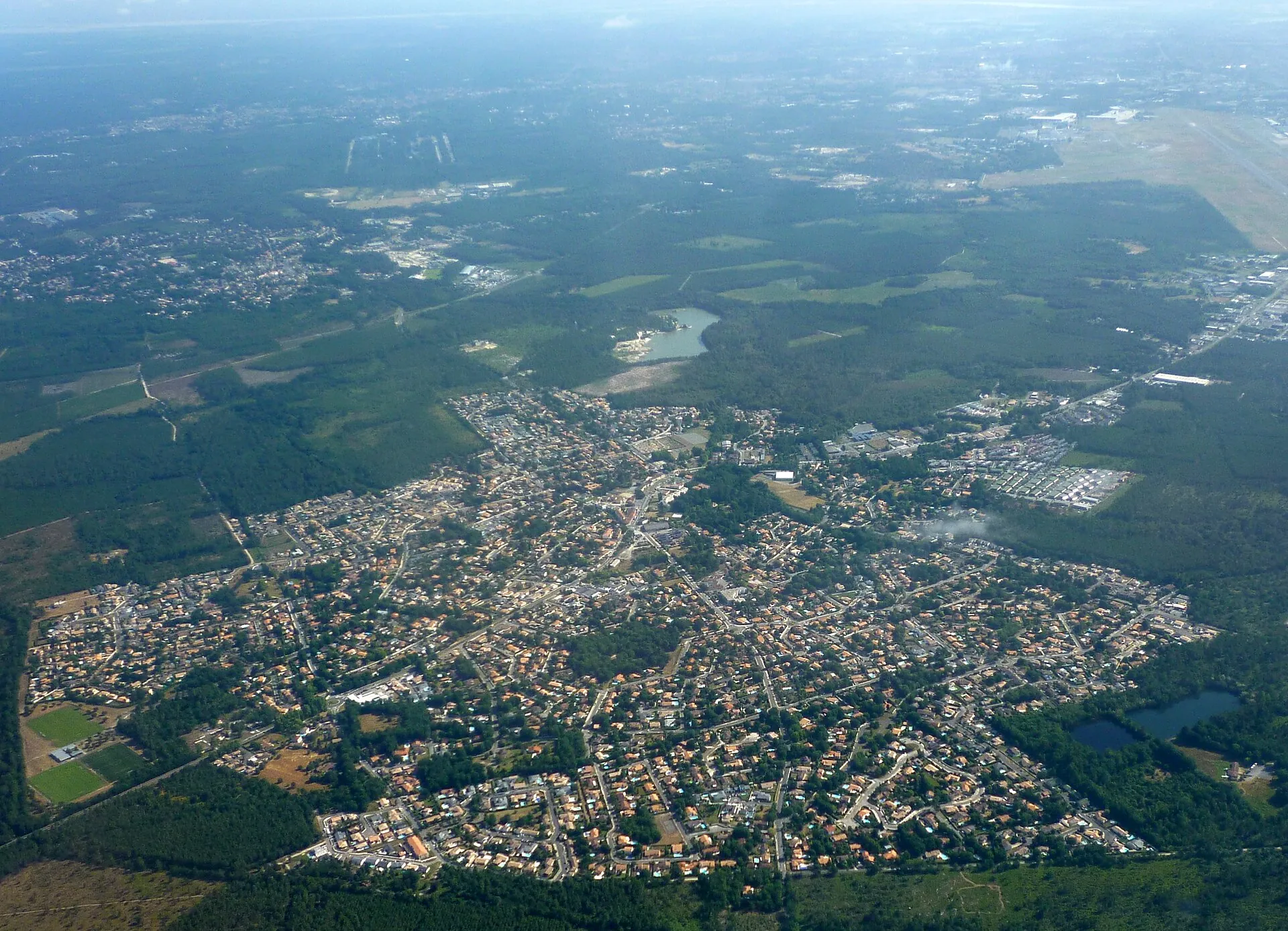 Vue de Saint-Jean-d'Illac