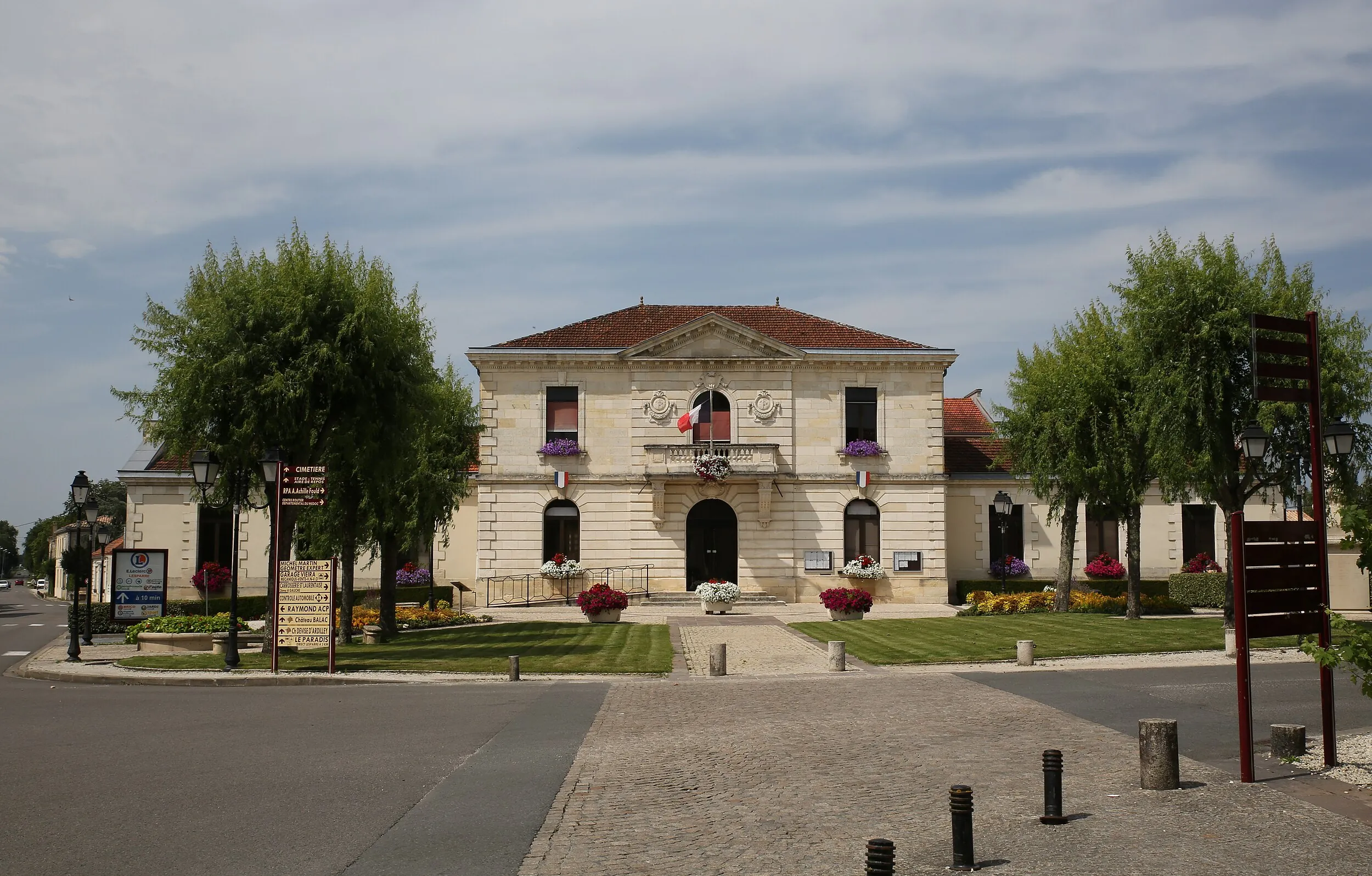 Vue de Saint-Laurent-Médoc