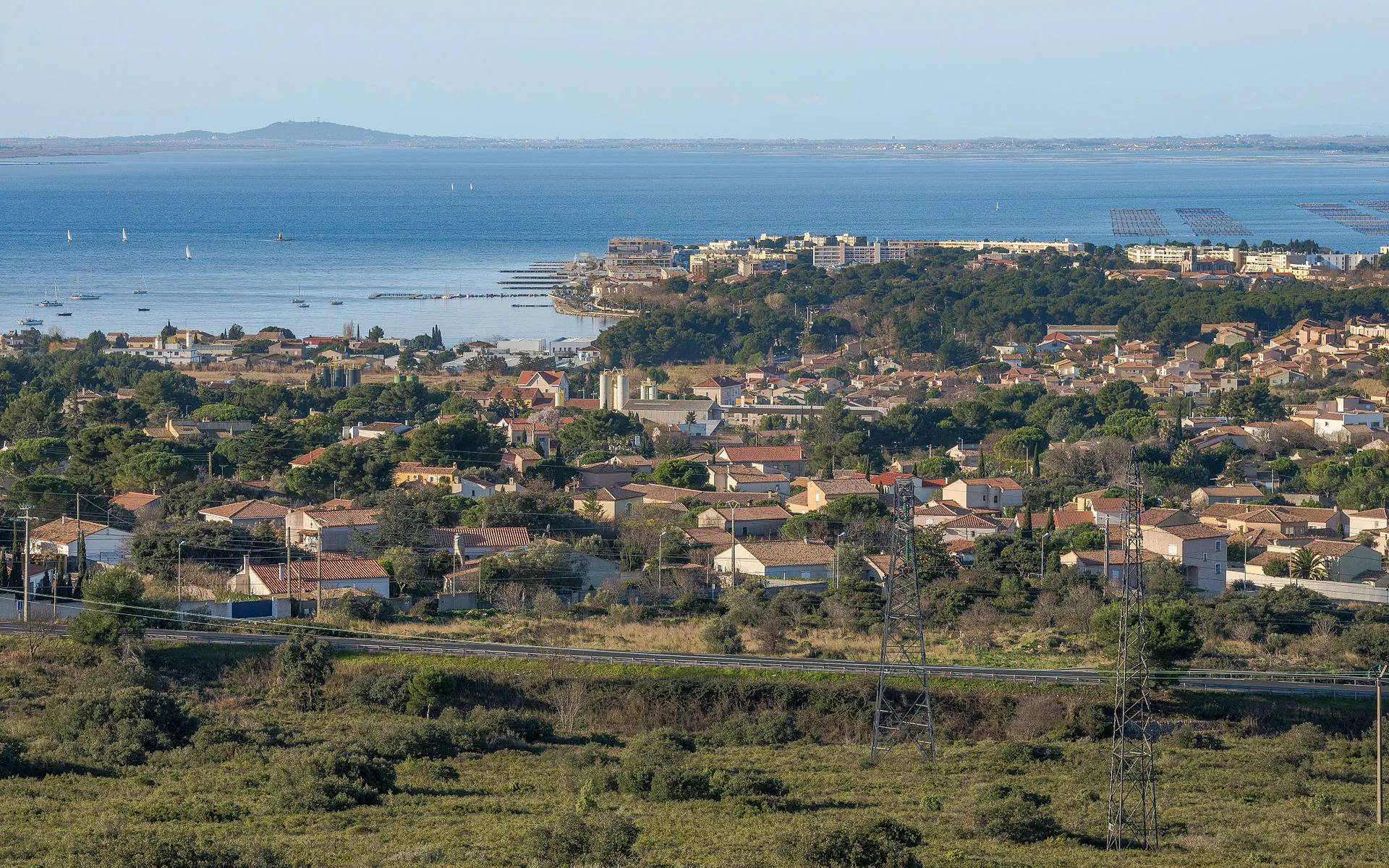 Vue de Balaruc-les-Bains