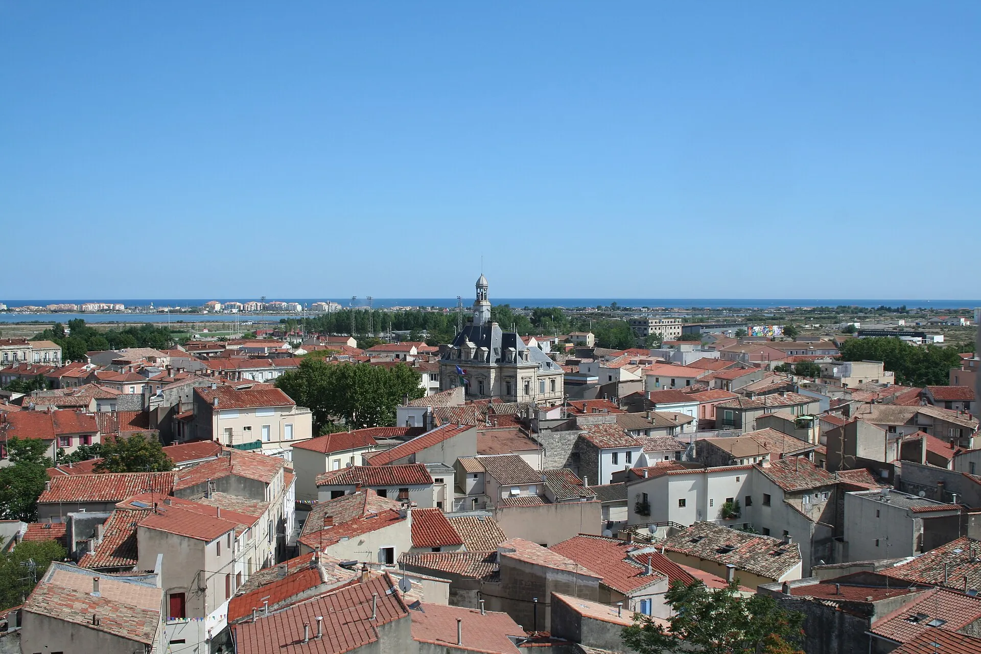Vue de Frontignan