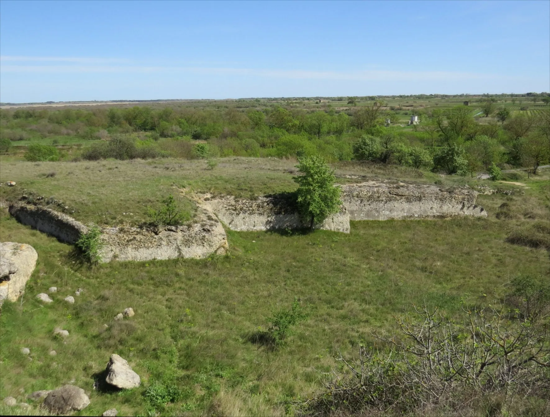 Vue de Lespignan