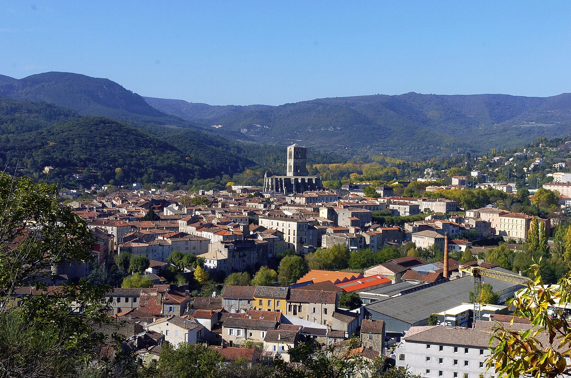 Vue de Lodève