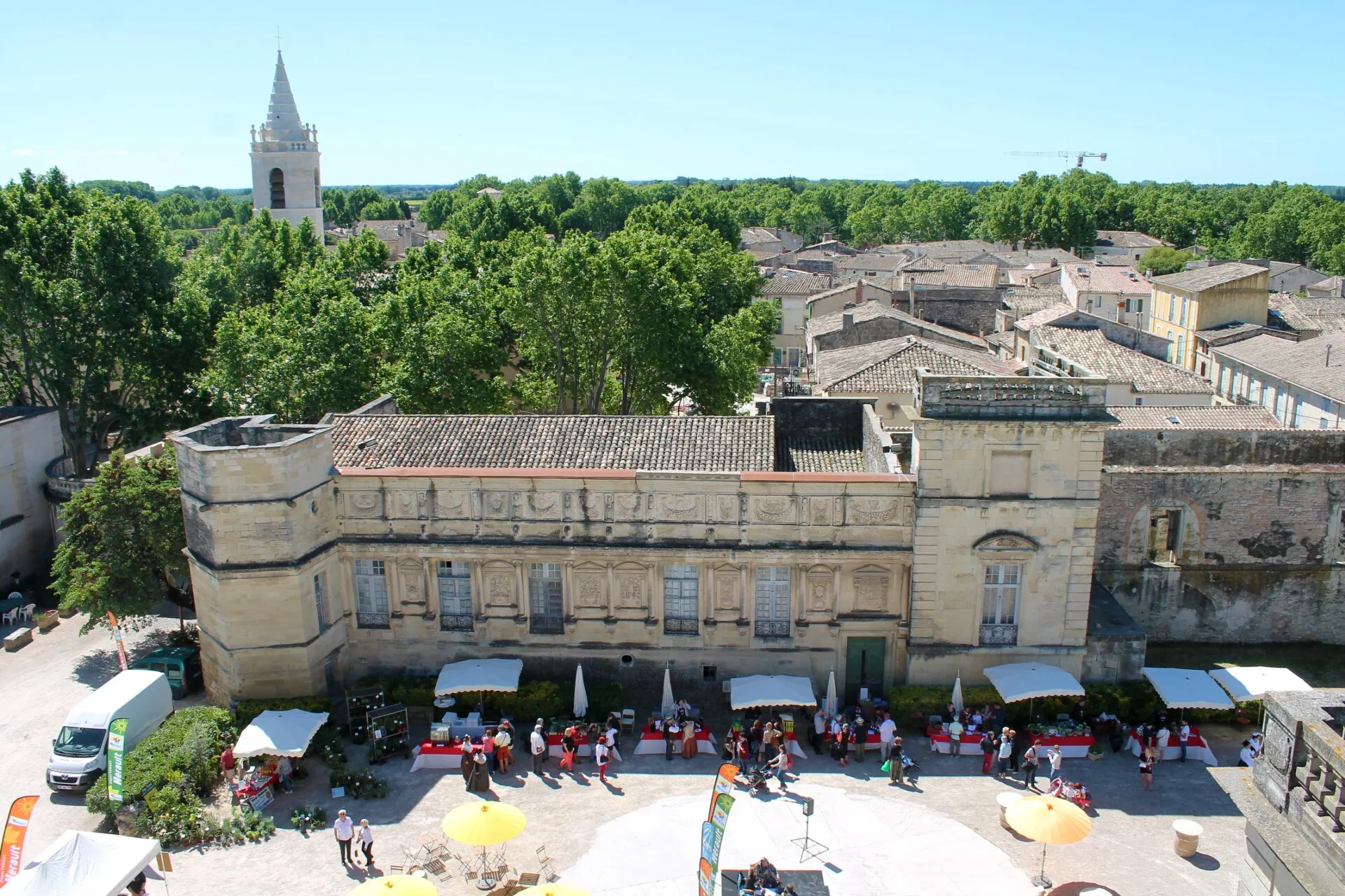 Vue de Marsillargues
