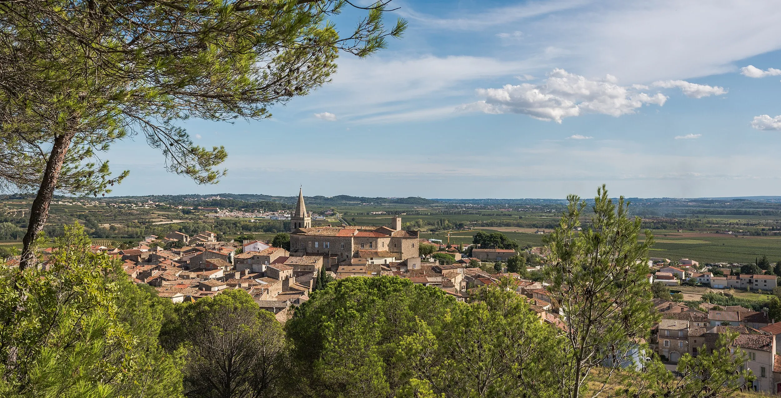 Vue de Murviel-lès-Béziers