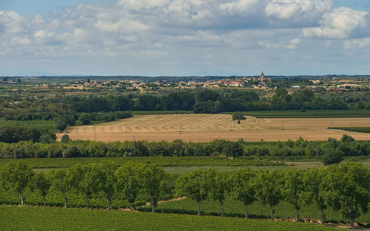 Vue de Nézignan-l'Évêque