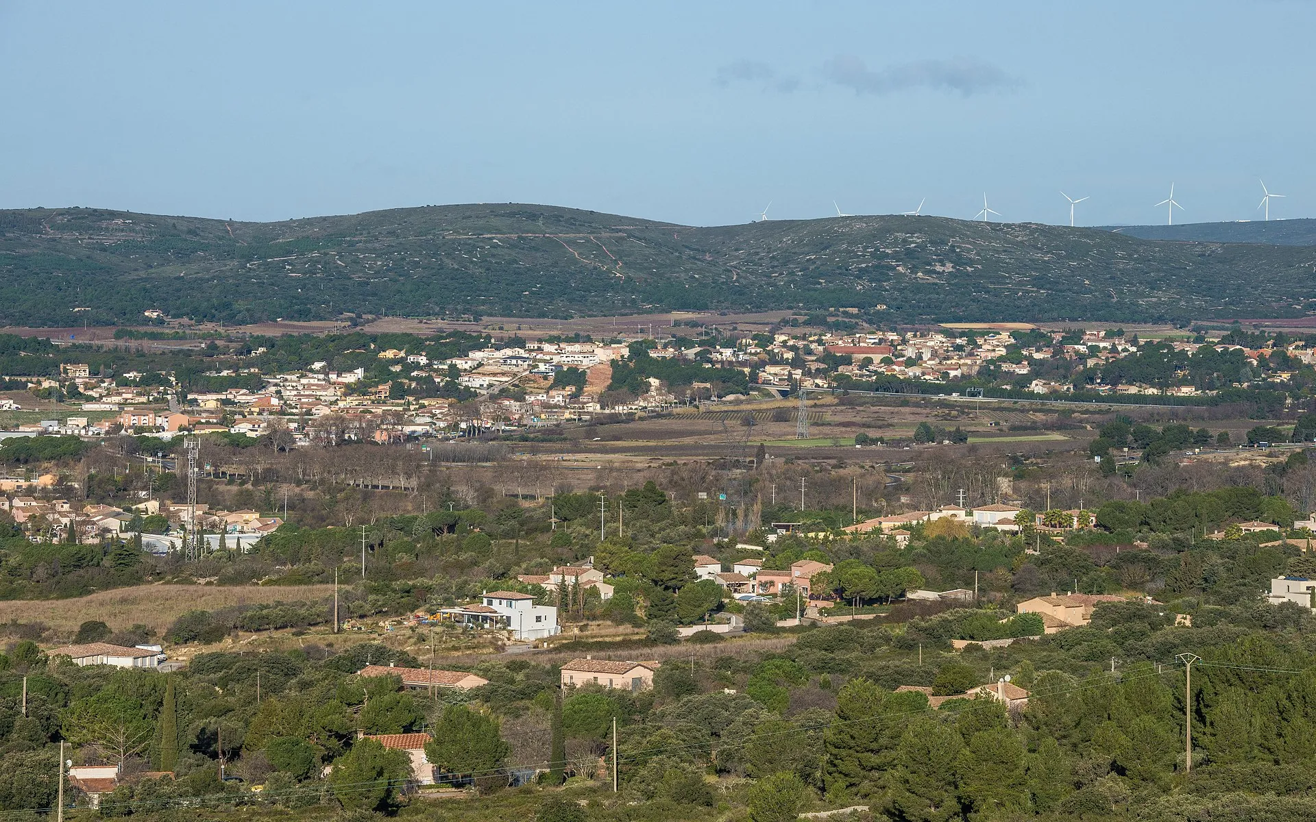 Vue de Poussan