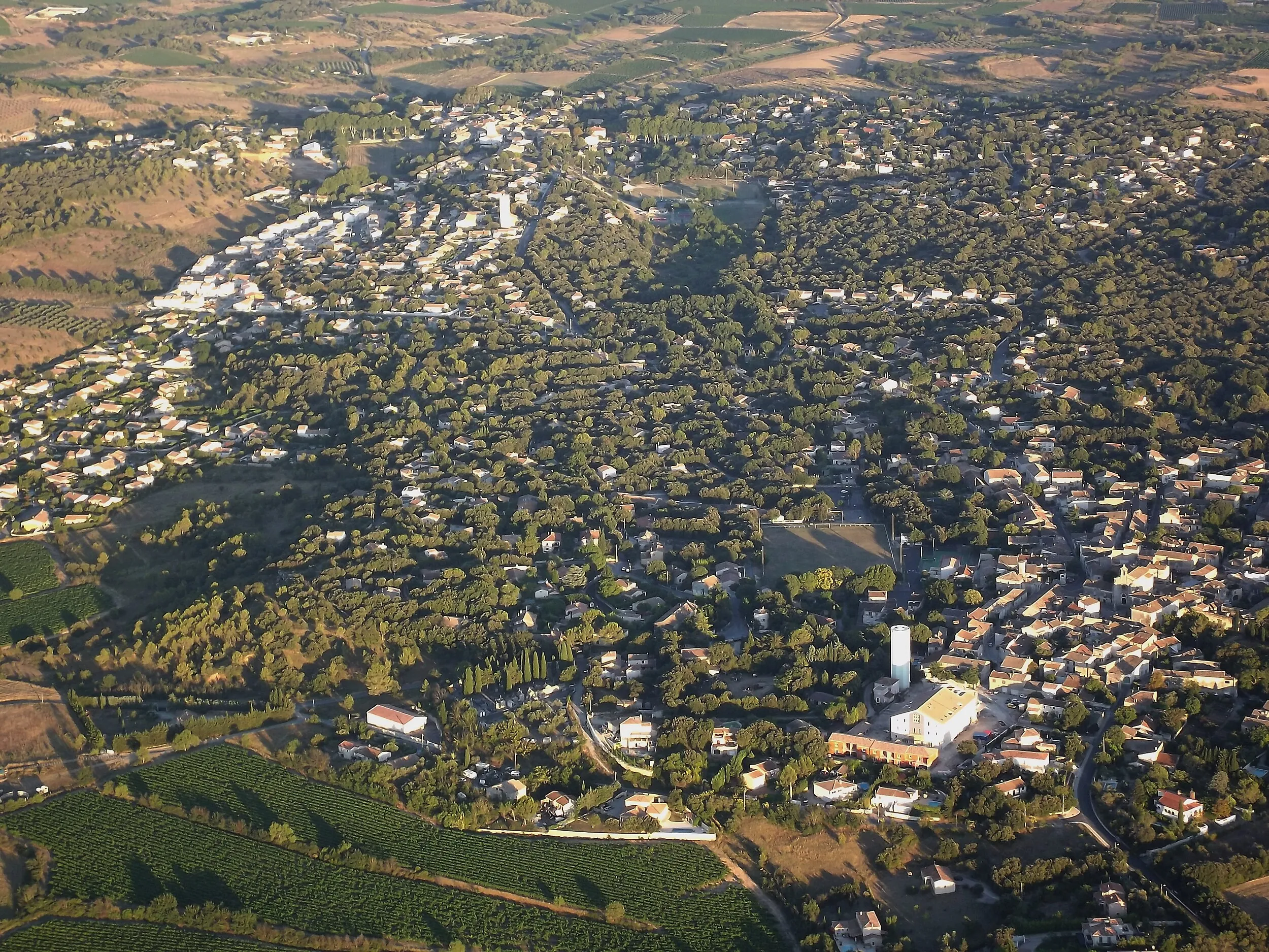 Vue de Restinclières